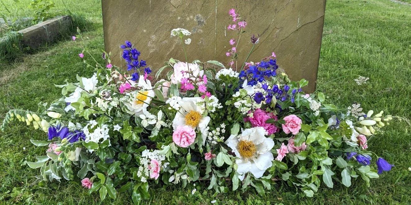 A summer sharing display. 