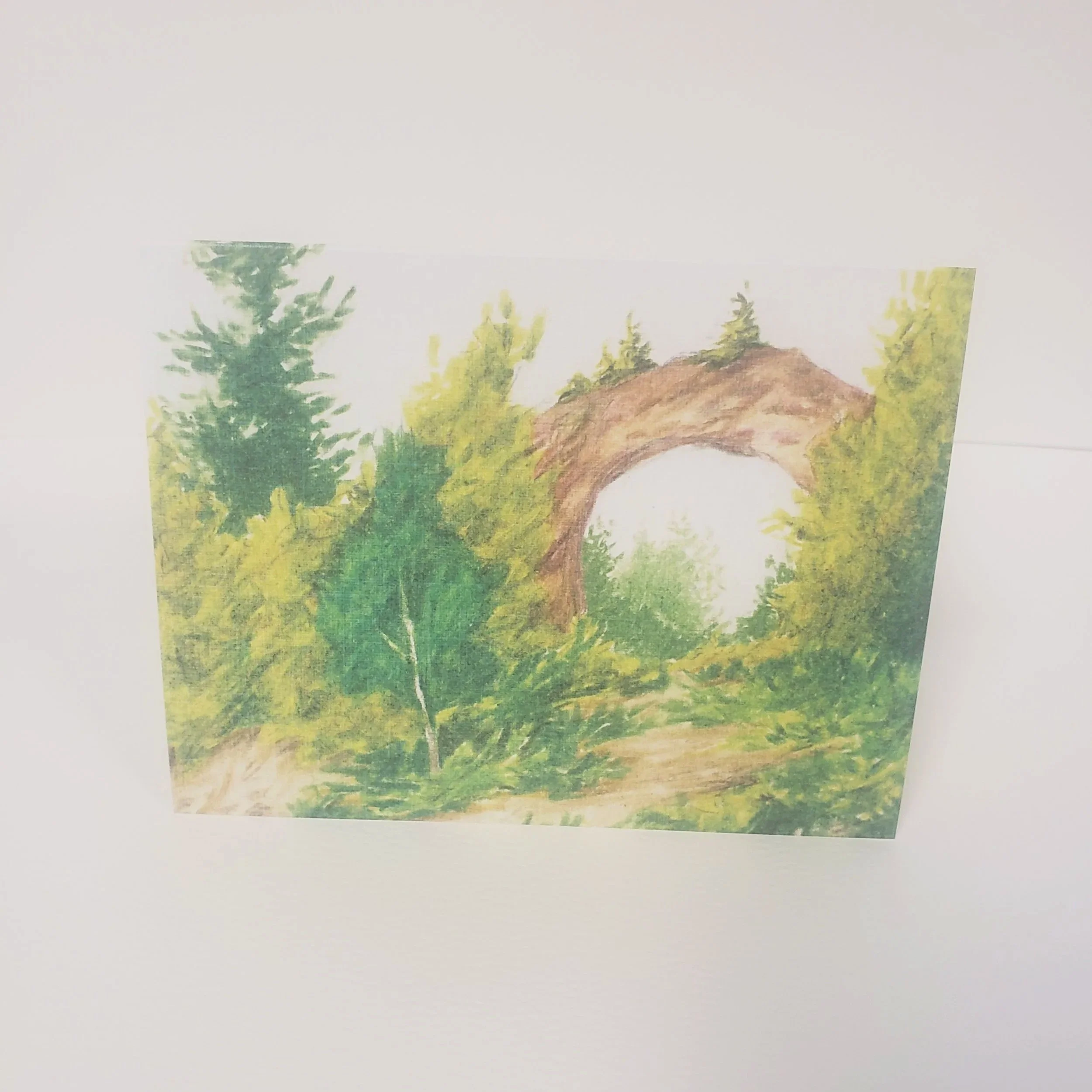 Arch Rock Greeting Card