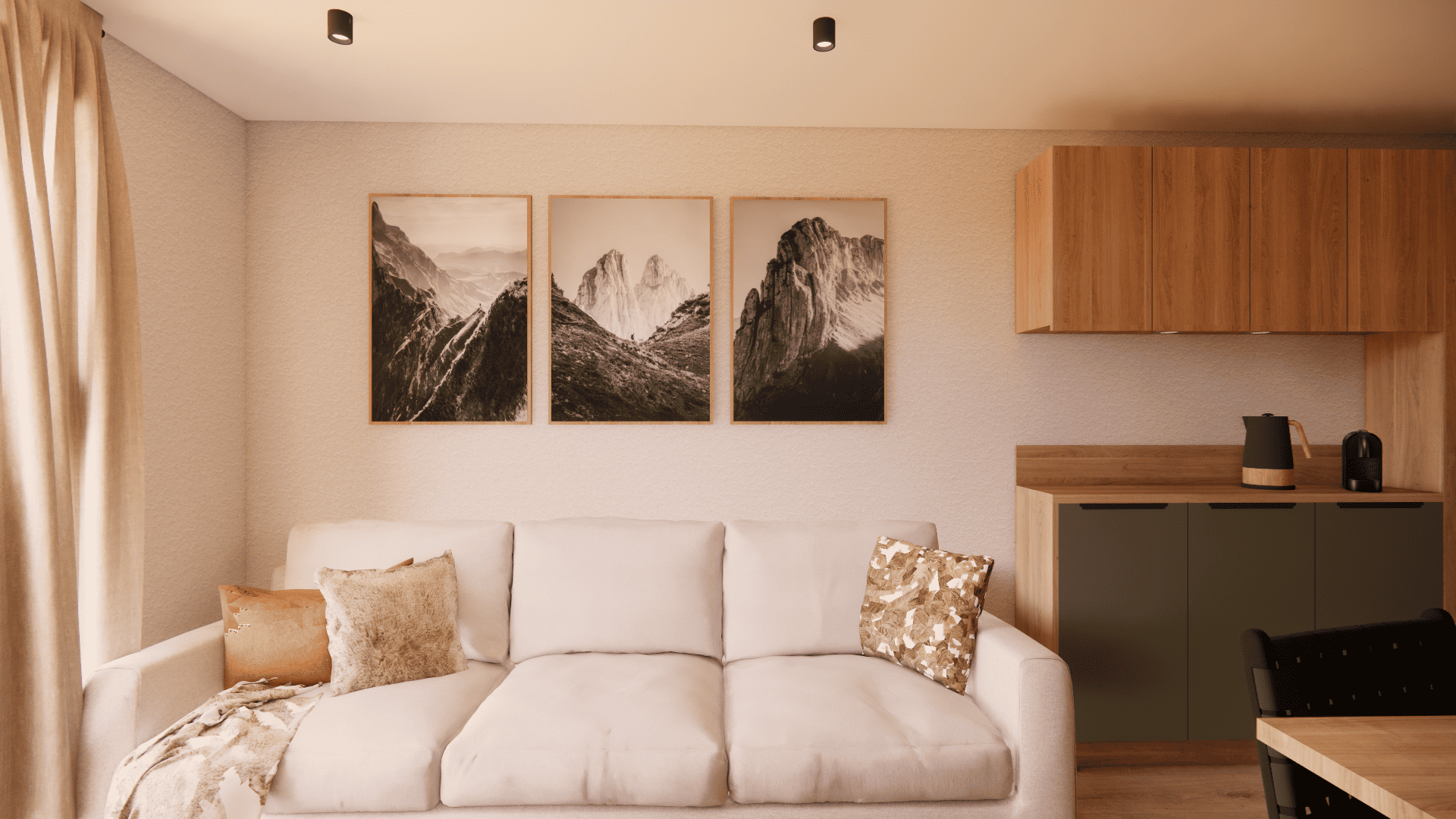 Jade DUBOUCHET - Projet Huez - salon 