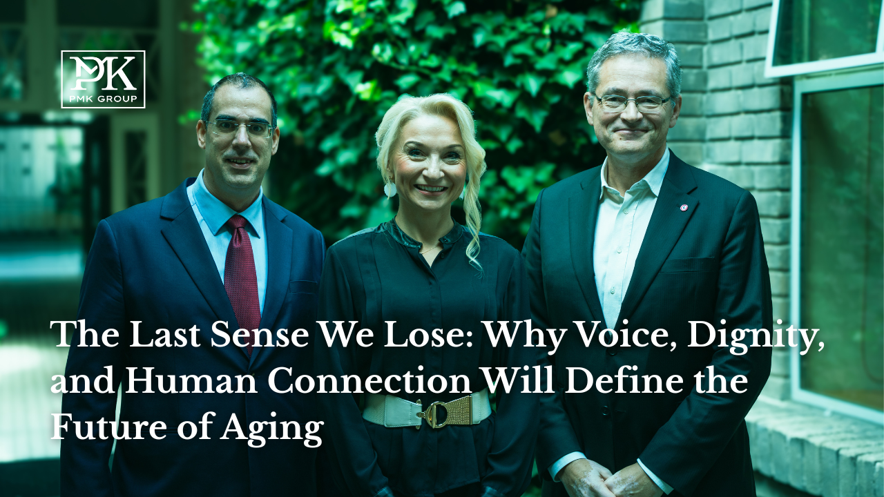 The Last Sense We Lose: Why Voice, Dignity, and Human Connection Will Define the Future of Aging