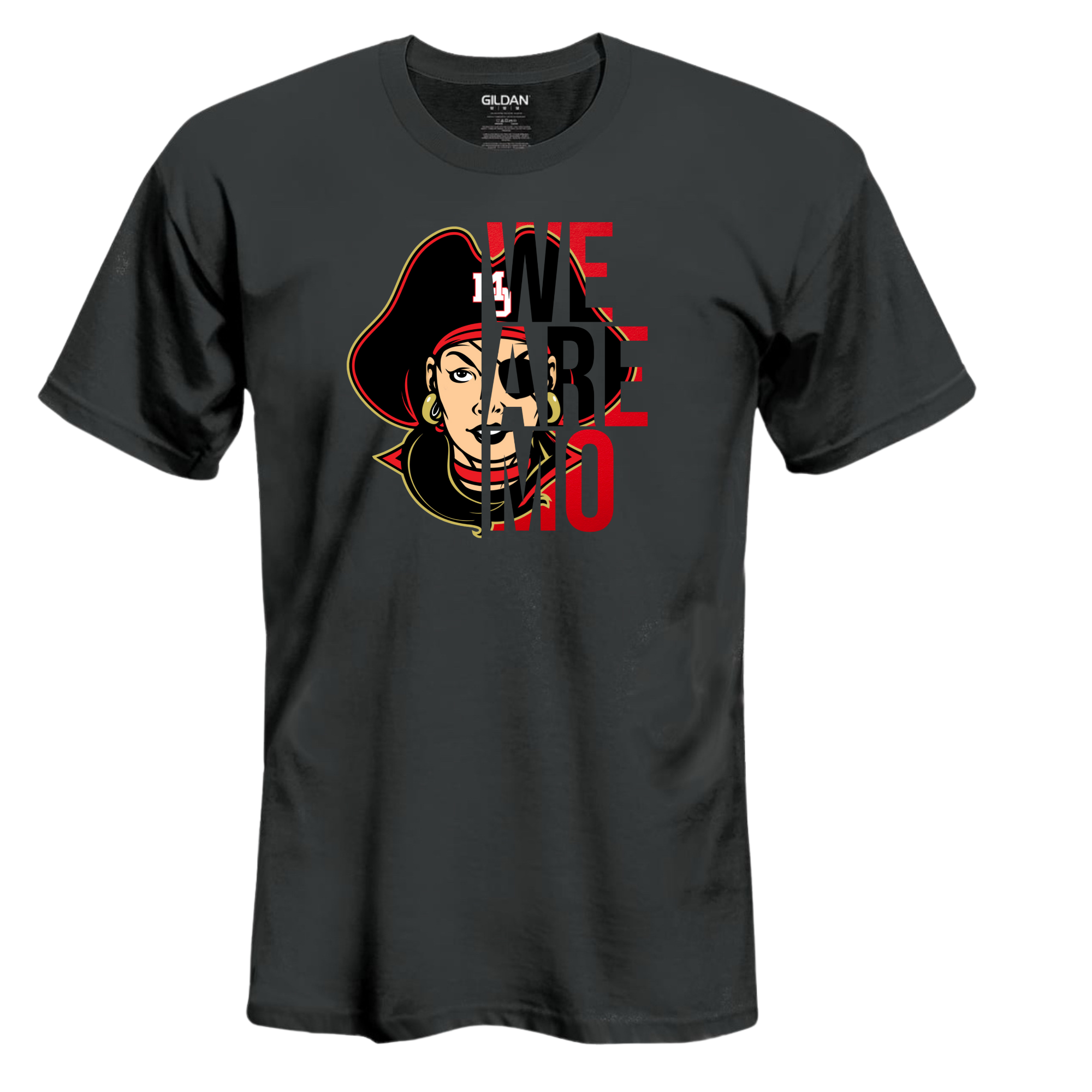 WE ARE MO - LADY MARAUDER - BLACK TSHIRT.png