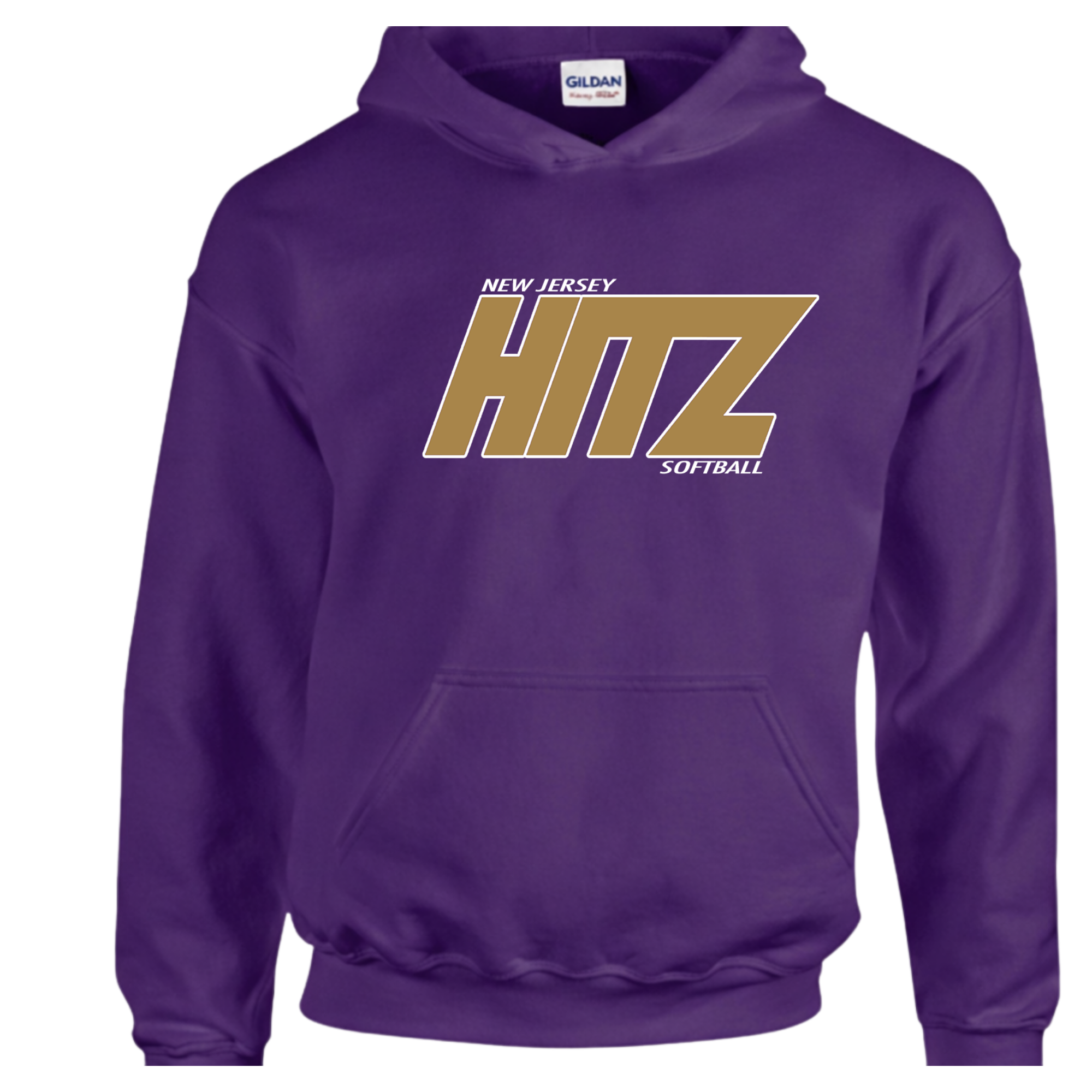 HITZ Logo on Purple