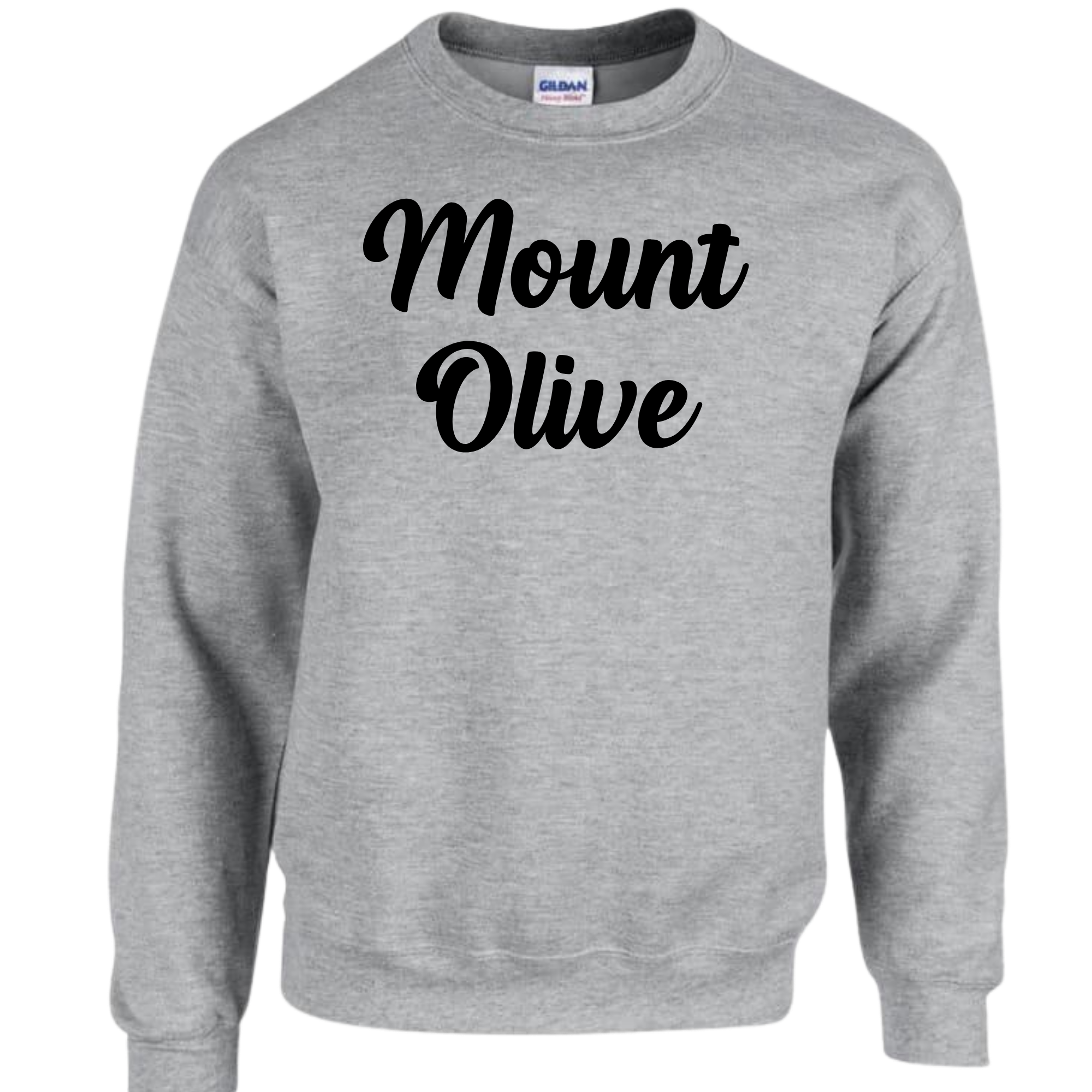 Gray Crewneck  Black Writing.png