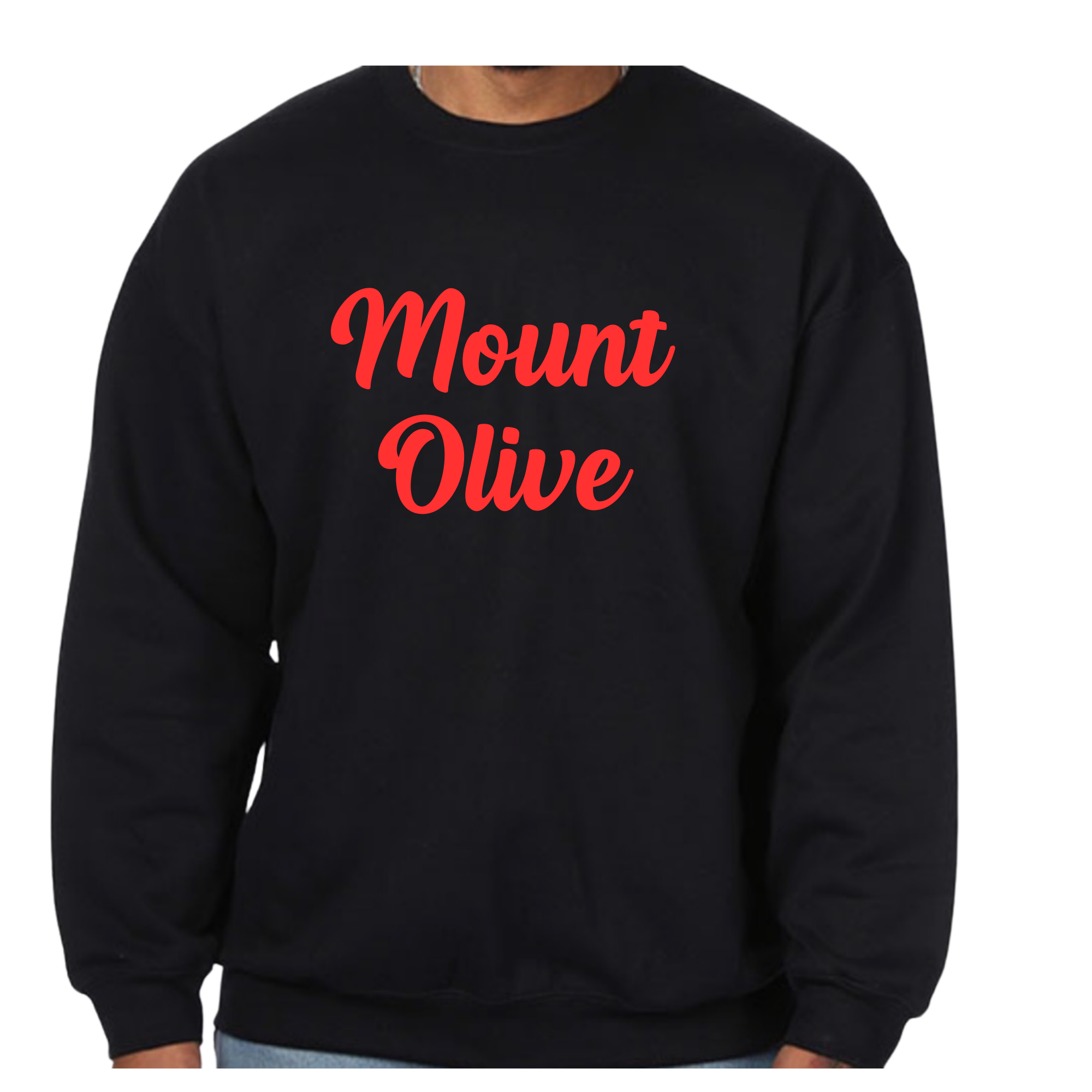 Black Crewneck Red Writing.png