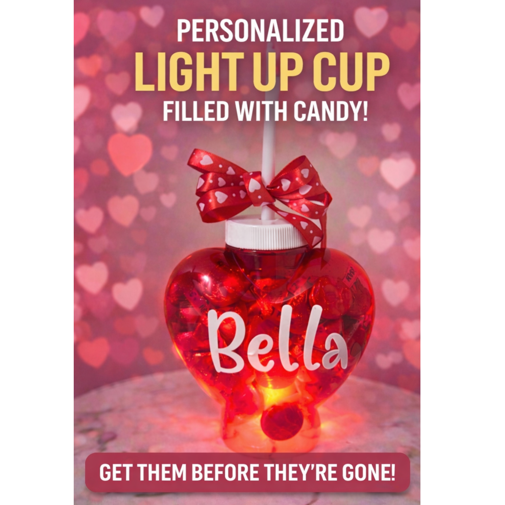 Personalized Light Up Cup