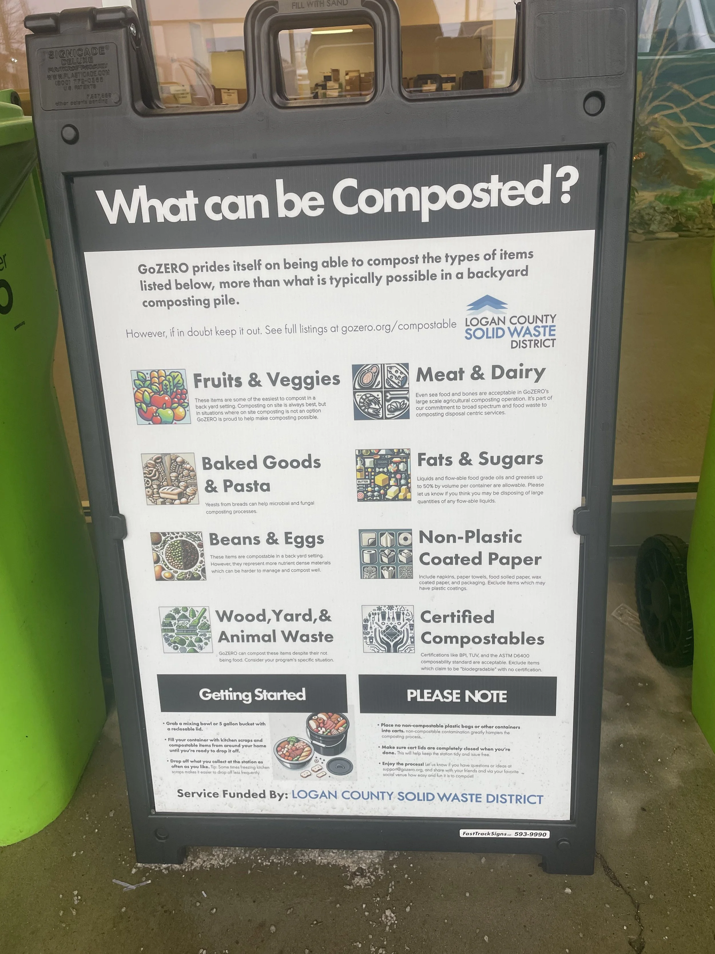 Compostability: What can (or can't) be composted? GoZERO's Accepted &amp; Prohibited Items