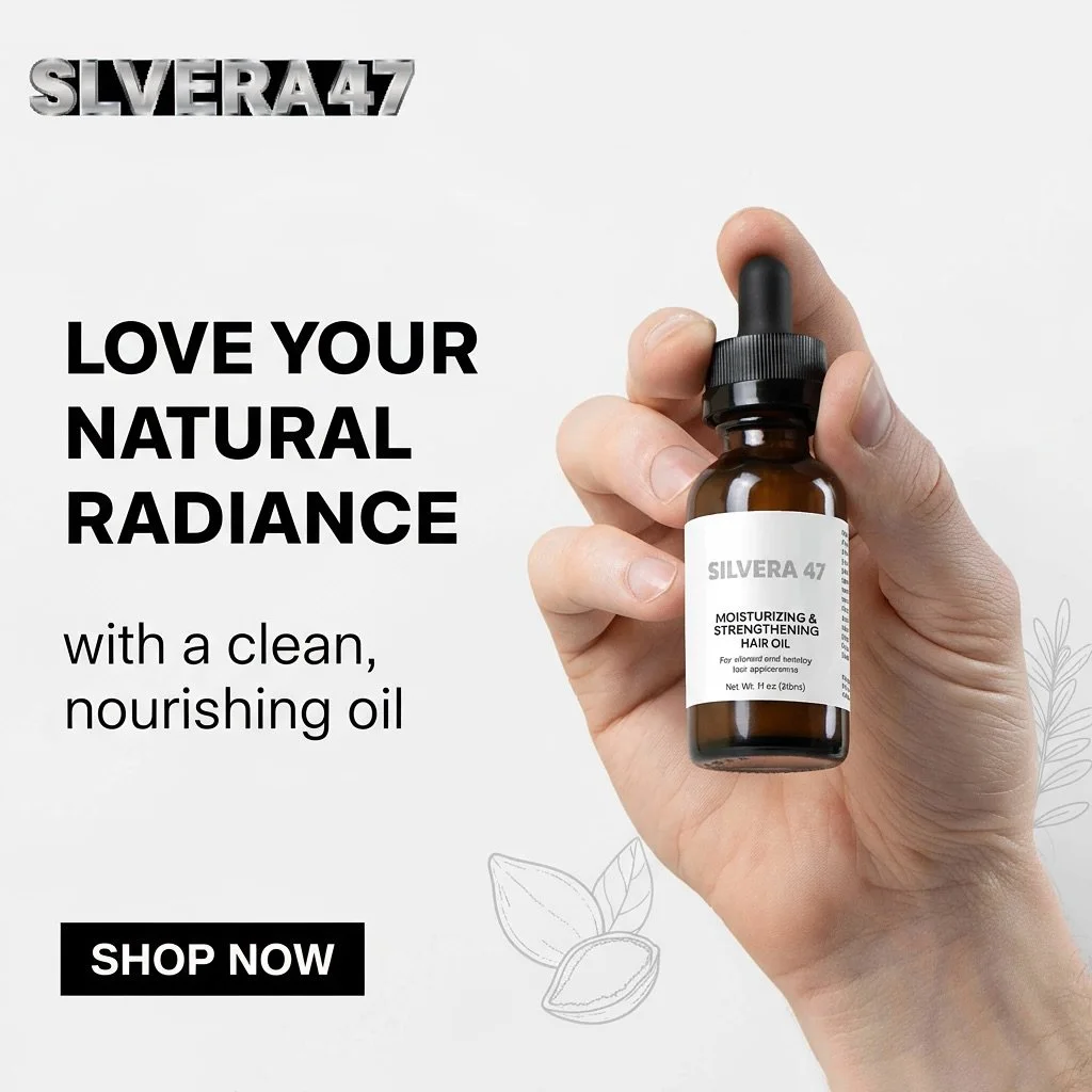 ✨ Love your natural glow ✨
Nourish, hydrate, and bring out your hair&rsquo;s natural radiance with Silvera Moisturizing &amp; Repairing Oil &mdash; a clean, lightweight formula made to smooth, soften, and shine. 💫
Tap below to shop and let your hair