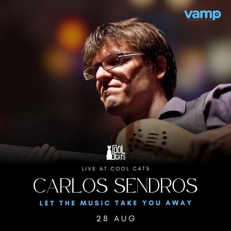 I will be performing with Mario Lopez, Leonardo Mendoza and Mart&iacute;n L&oacute;pez at Cool Cats next Thursday 28 August. Hope to see you there! 

Tickets available at Sistic: https://www.sistic.com.sg/events/lite_coolcats08