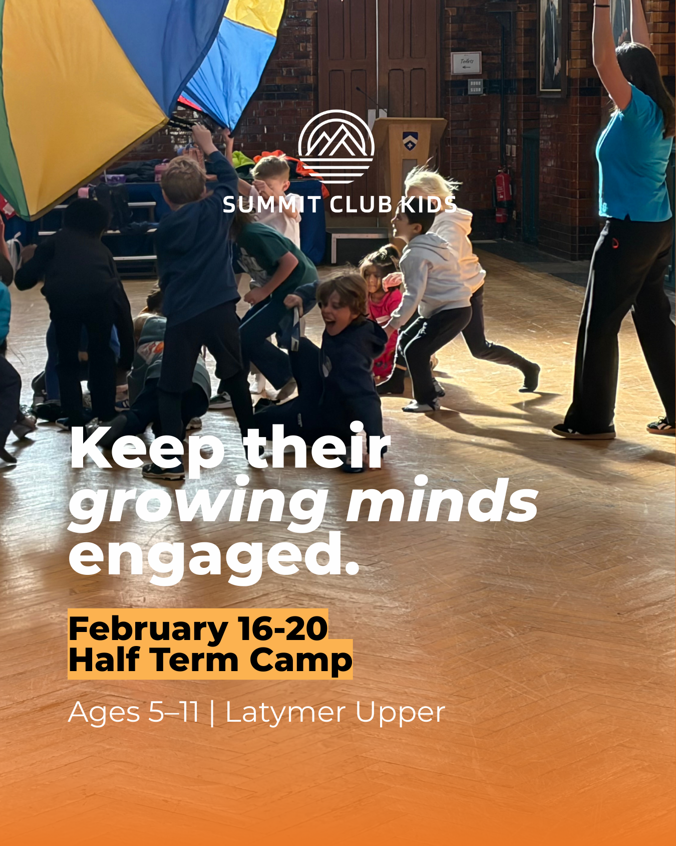 5 DAYS OF FUN AND PURPOSEFUL ADVENTURE  What Makes It Different  Story-led adventures that blend:  Creative problem-solving, team challenges, hands-on learning, and active play  An experience designed to build confidence, curiosity, and skills