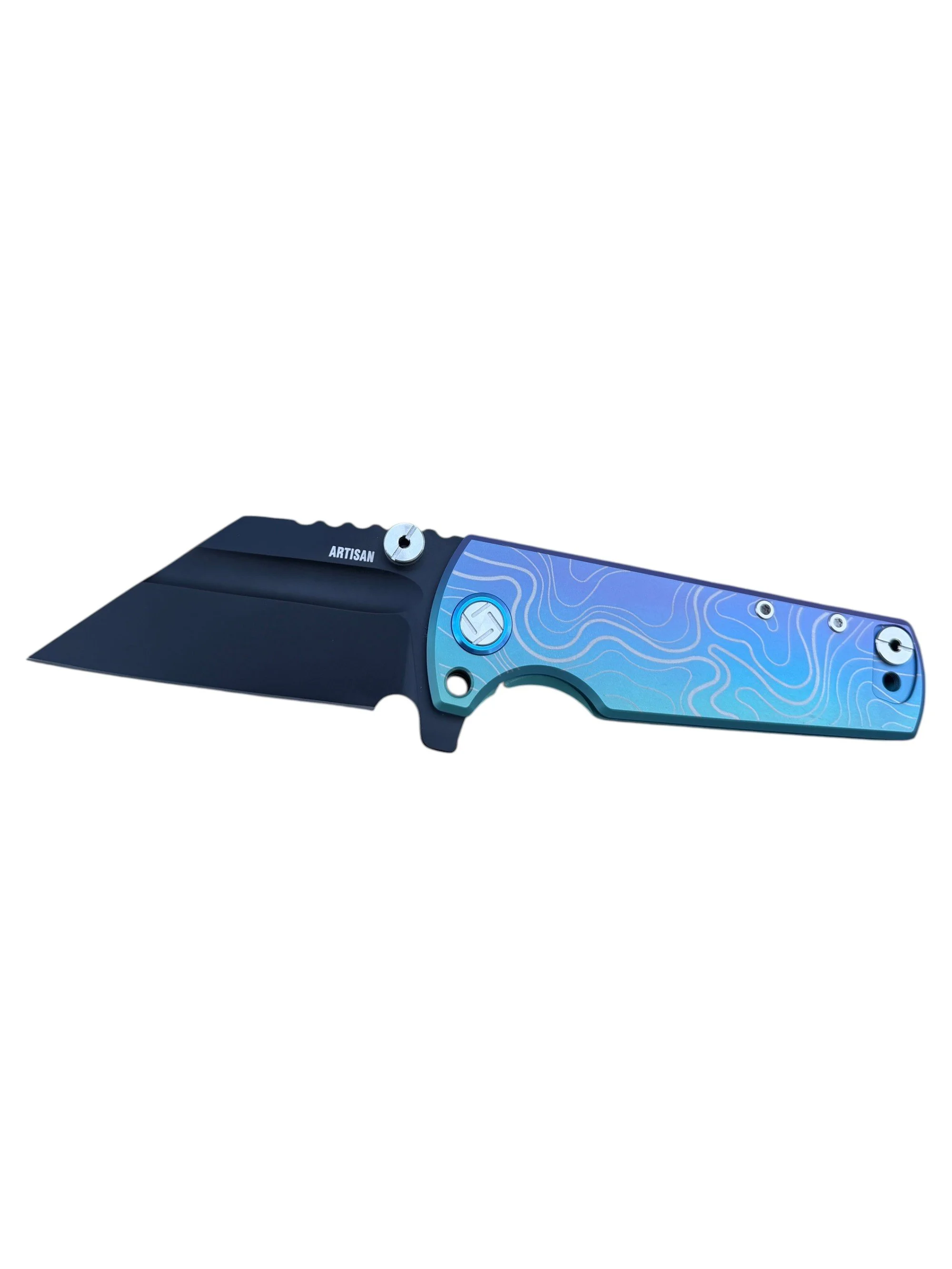 Artisan Proponent S35VN - Topo Fade Titanium
