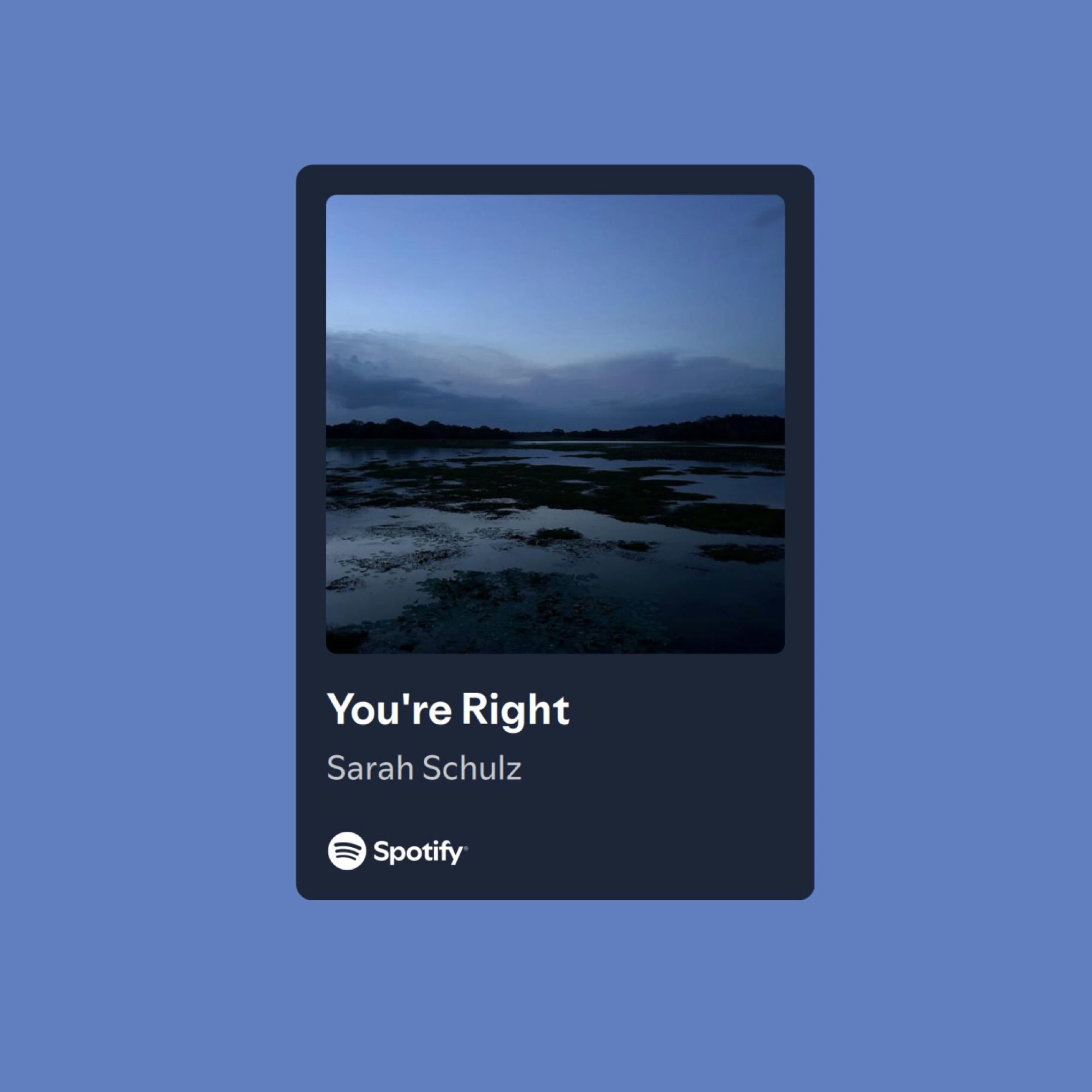 Single Release - You’re Right