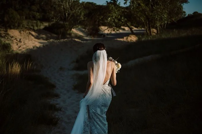 B+D, hidden away from the wind in a dune valley of beach grass on the shores of Lake Michigan. ✨

We&rsquo;re still accepting 2025 elopements, so if getting married overlooking one of the greatest of Great Lakes is your dream, you&rsquo;re in the rig