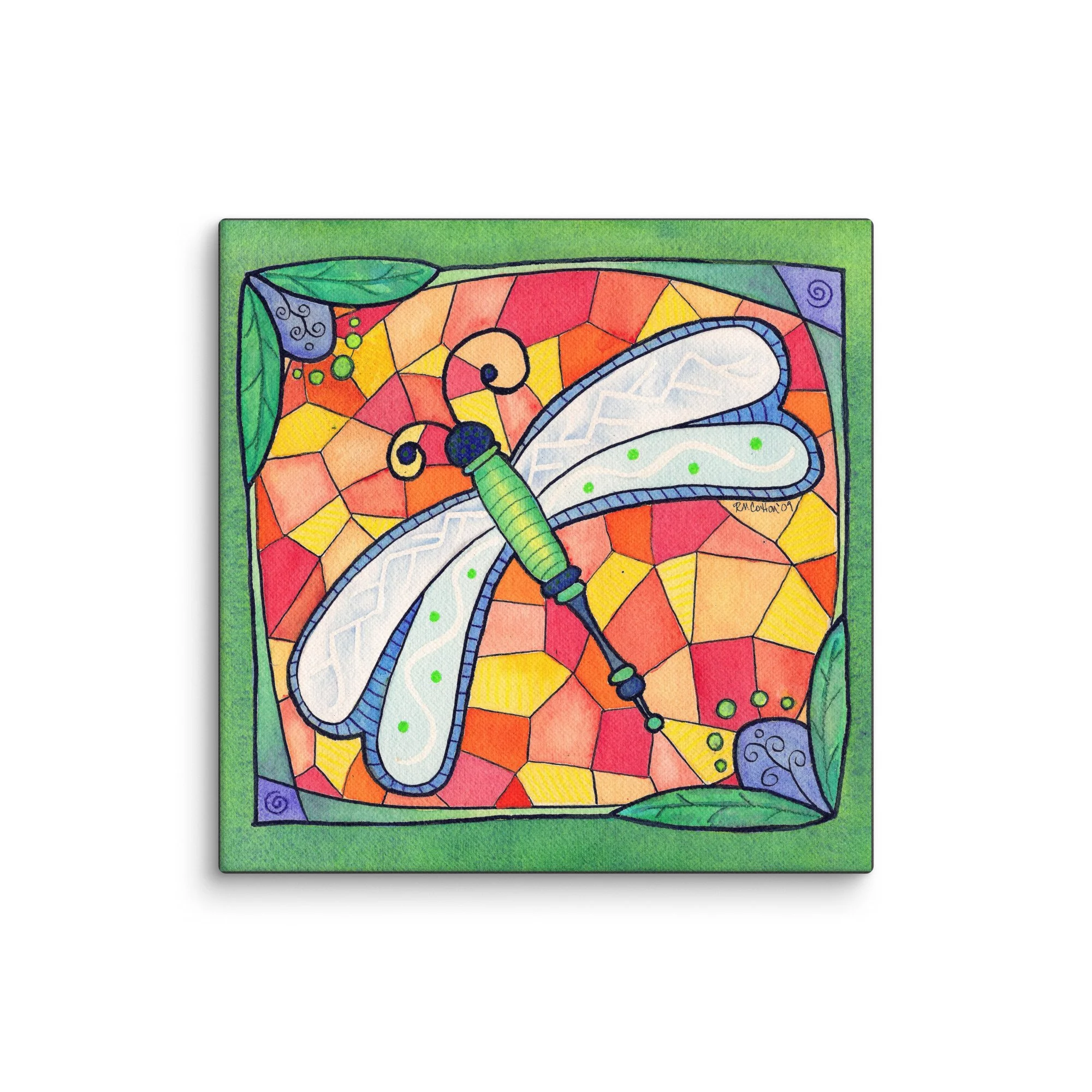 Heirloom Jewel Series – Dragonfly Jewel Canvas Print