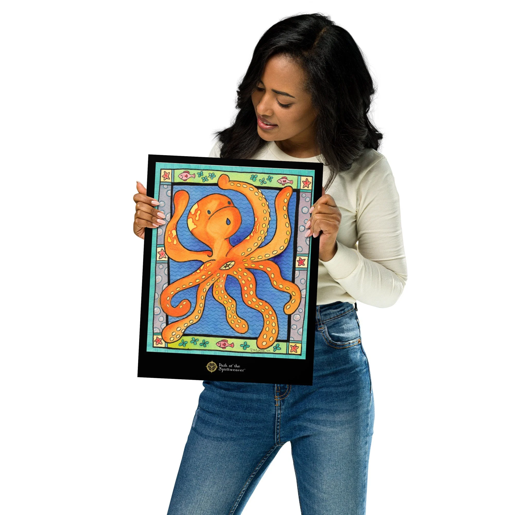 Octopus Jewel Poster