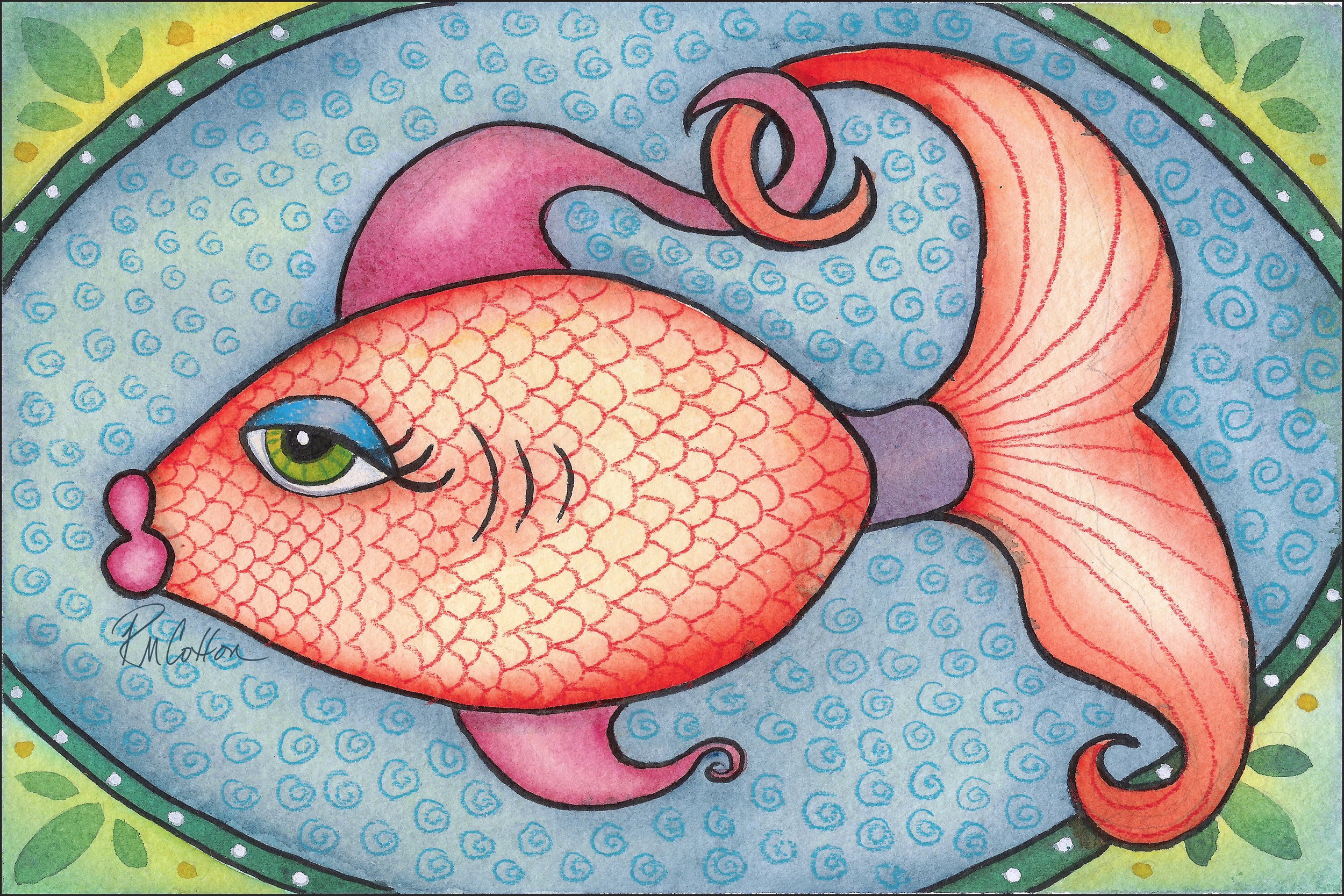 Goldfish Jewel - SOLD
