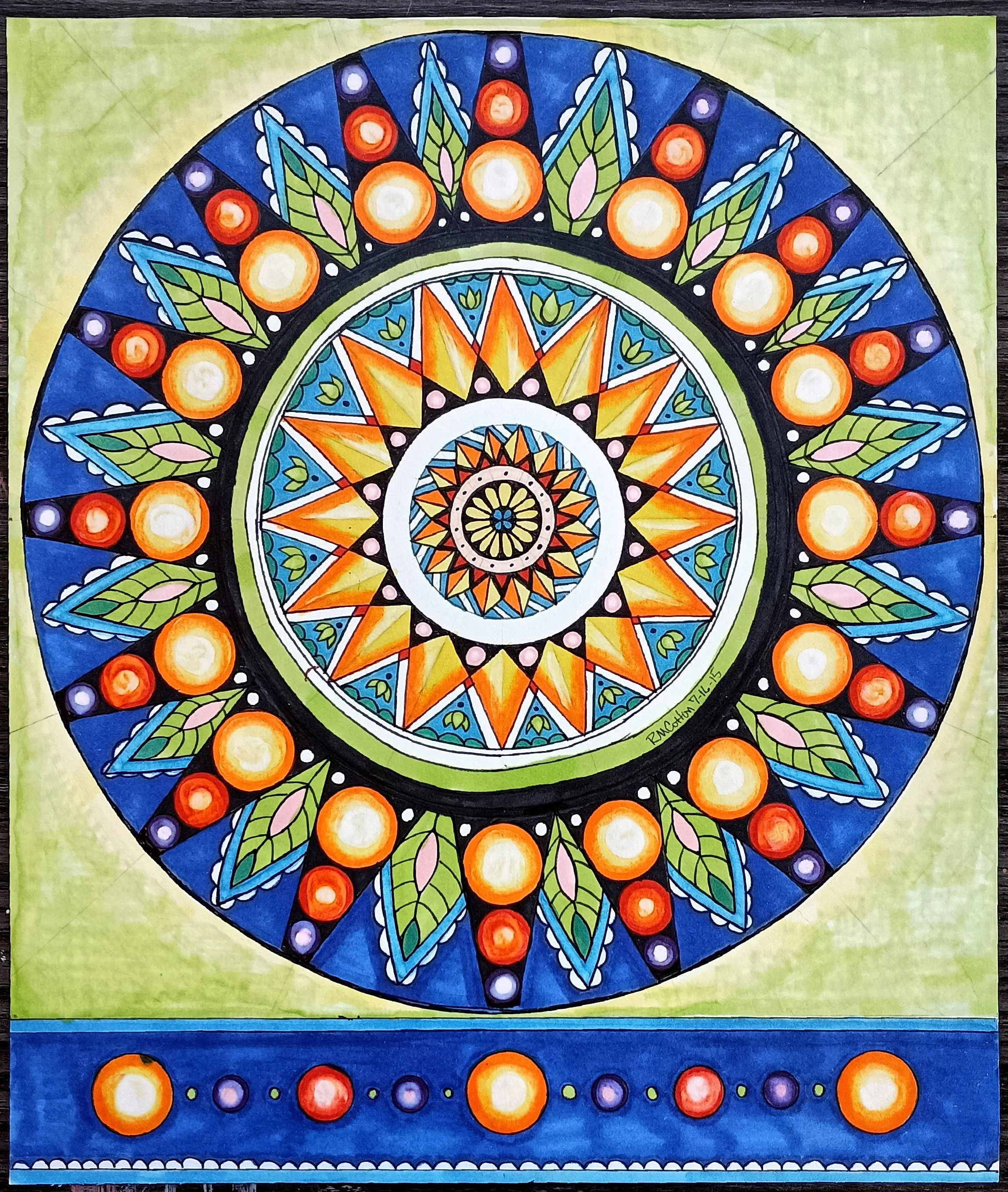 Eye of the Sun Mandala