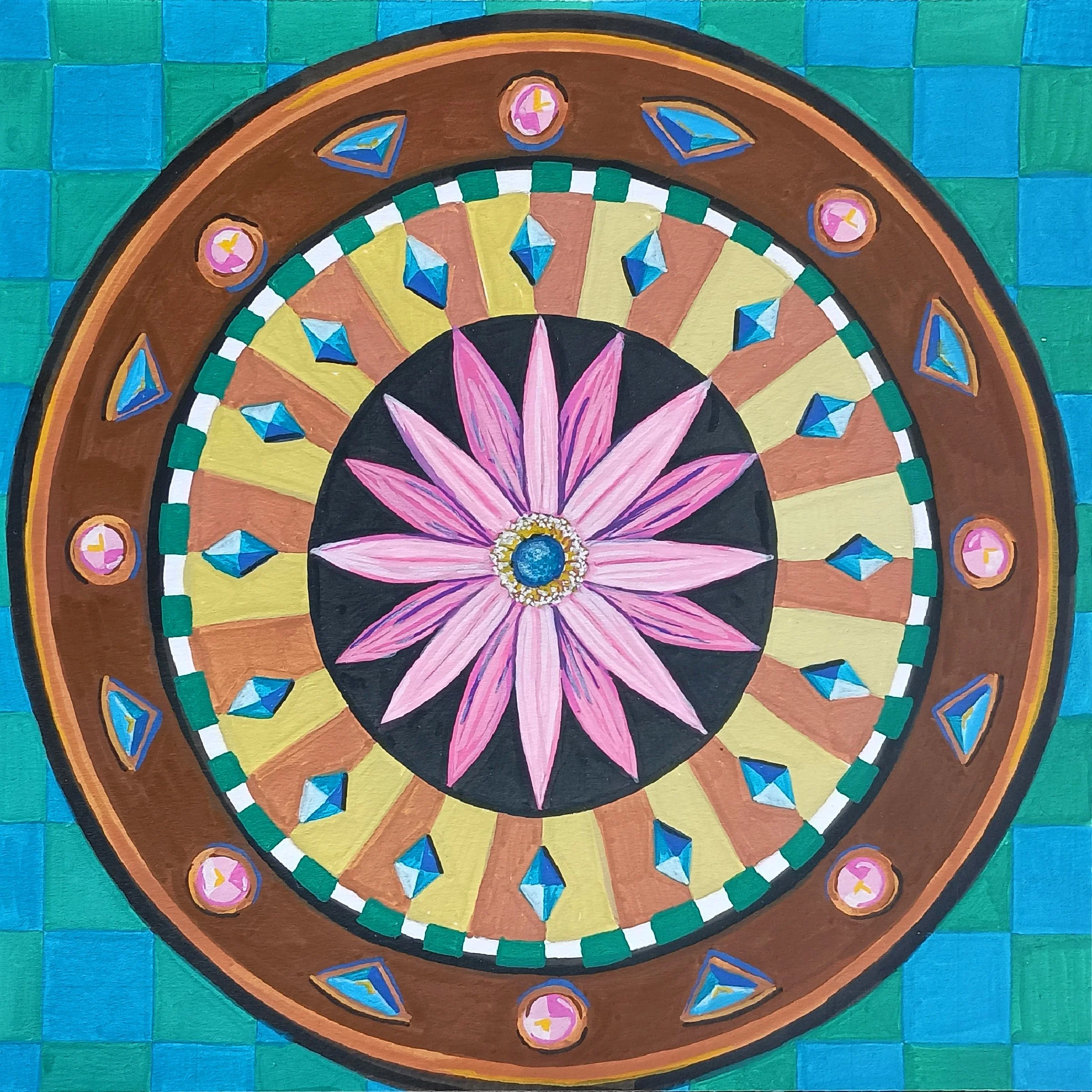 Flower Jewel Mandala