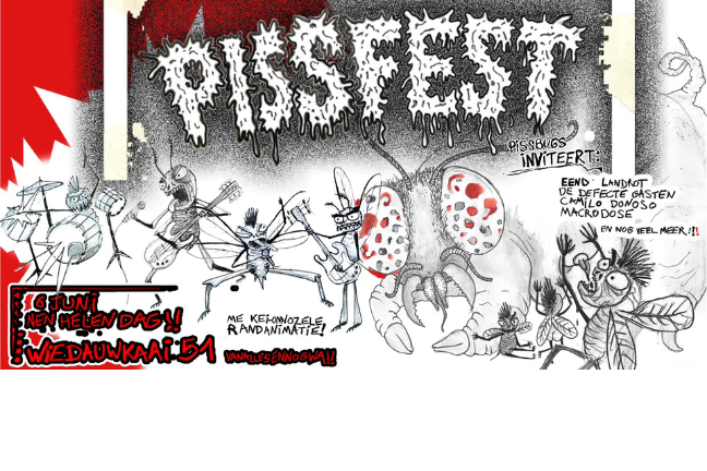 PISSFEST door Pissbugs