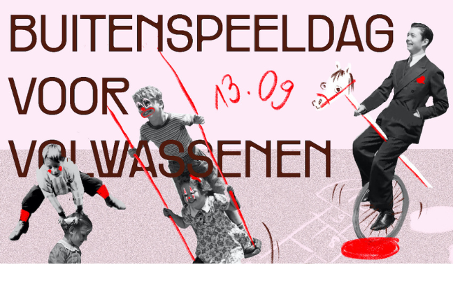 Buitenspeeltijd voor volwassenen