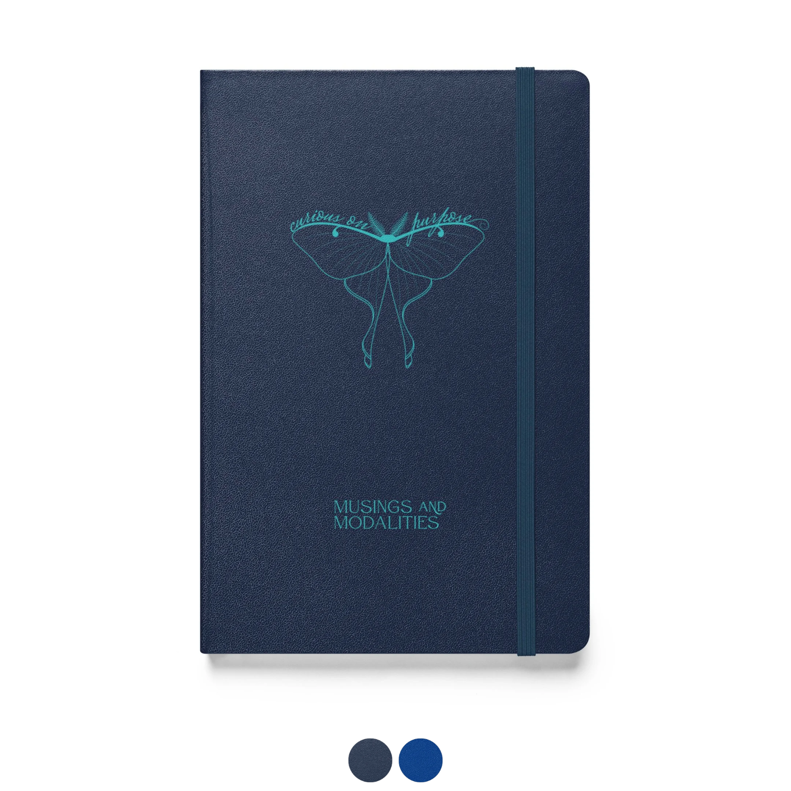 Curious on Purpose Hardcover Notebook