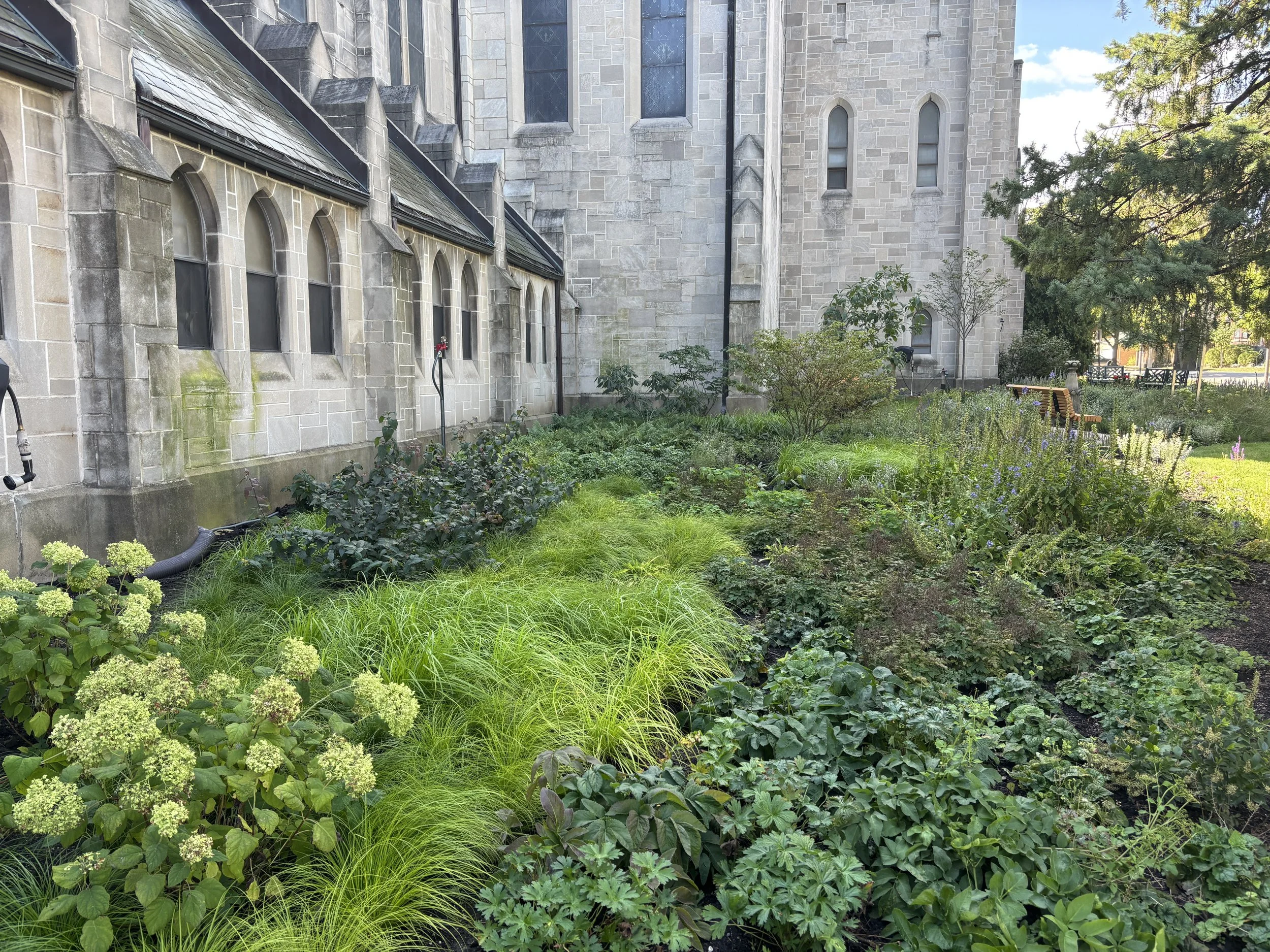 UNITED LUTHERAN CHURCH GARDEN - NORTH OAK PARK   
INSTALLED 2025