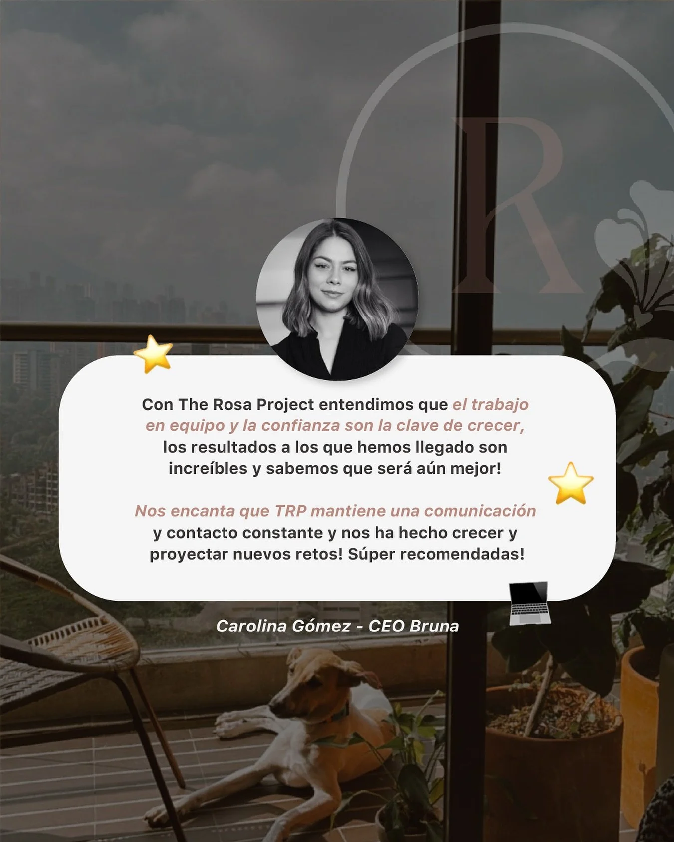 Uno de nuestros primeros @bruna_lingerie 🌸. Han sido casi dos a&ntilde;os de trabajo en equipo, crecimiento, aprendizaje y paciencia. Infinitamente agradecidos por confiar en nosotros, por elegirnos entre tantos 🤍.