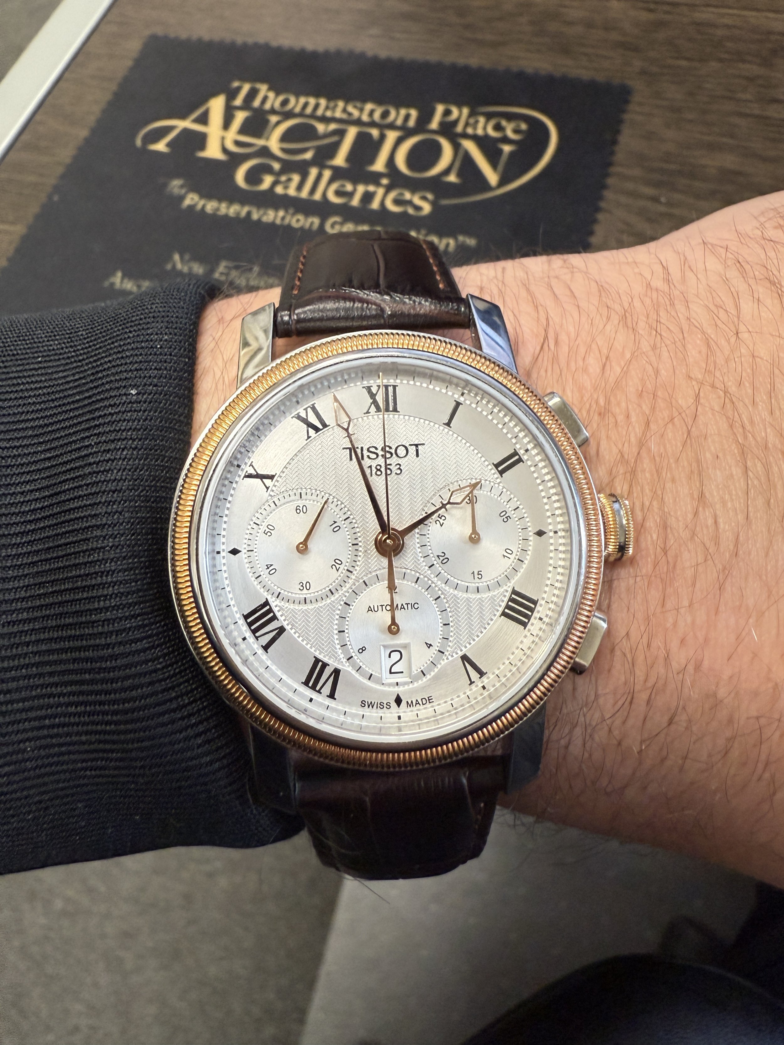 Discover Affordable Luxury: Tissot Bridgeport Automatic Chronograph