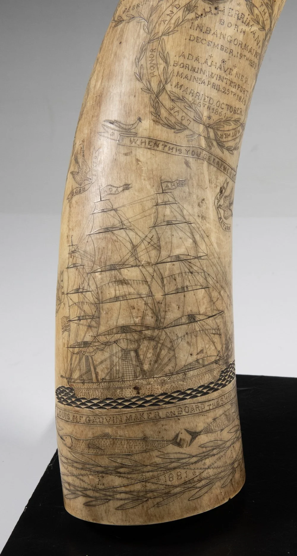 Carving a Captain's Life—A Unique Family Record of a Maine Seaman Comes To Auction