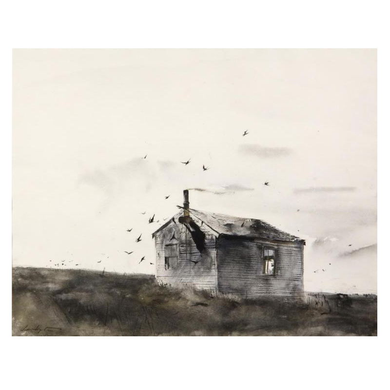 Bert's Cabin by Andrew Wyeth