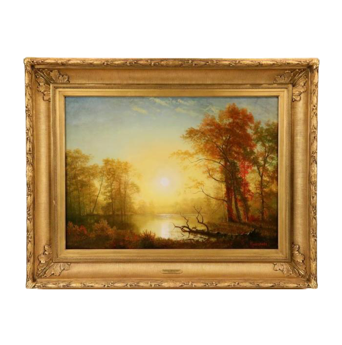 ALBERT BIERSTADT (NY/CA/MA, 1830-1902) 