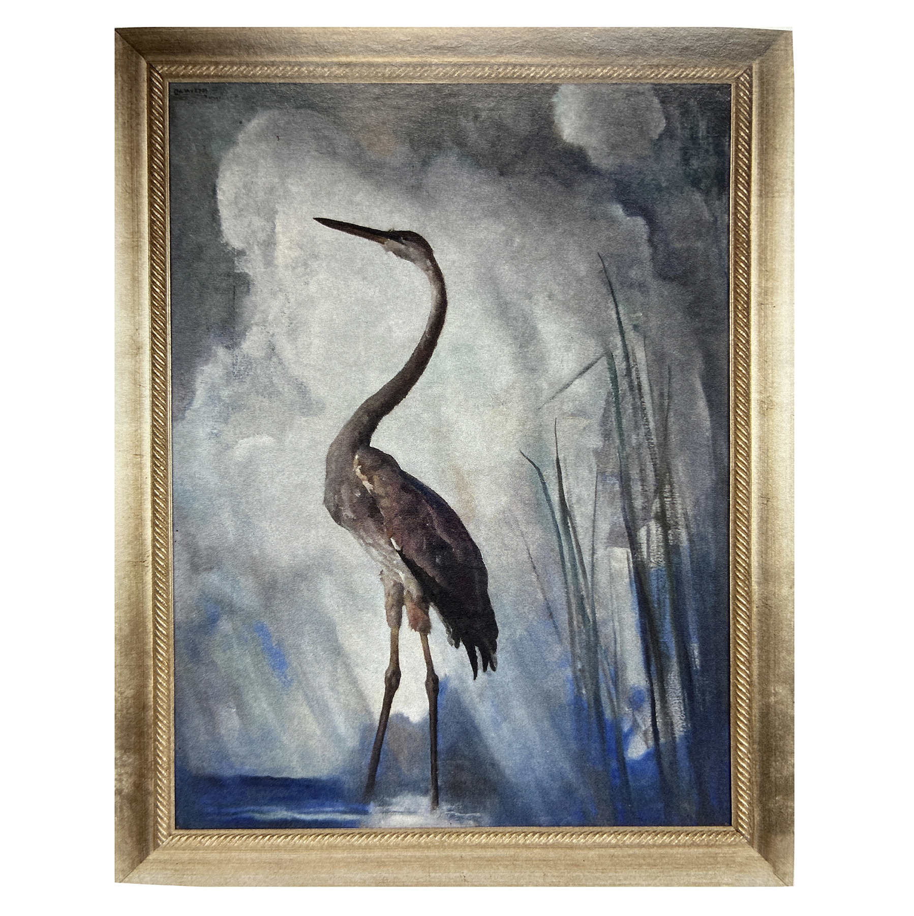 Great Blue Heron by Newell Convers Wyeth