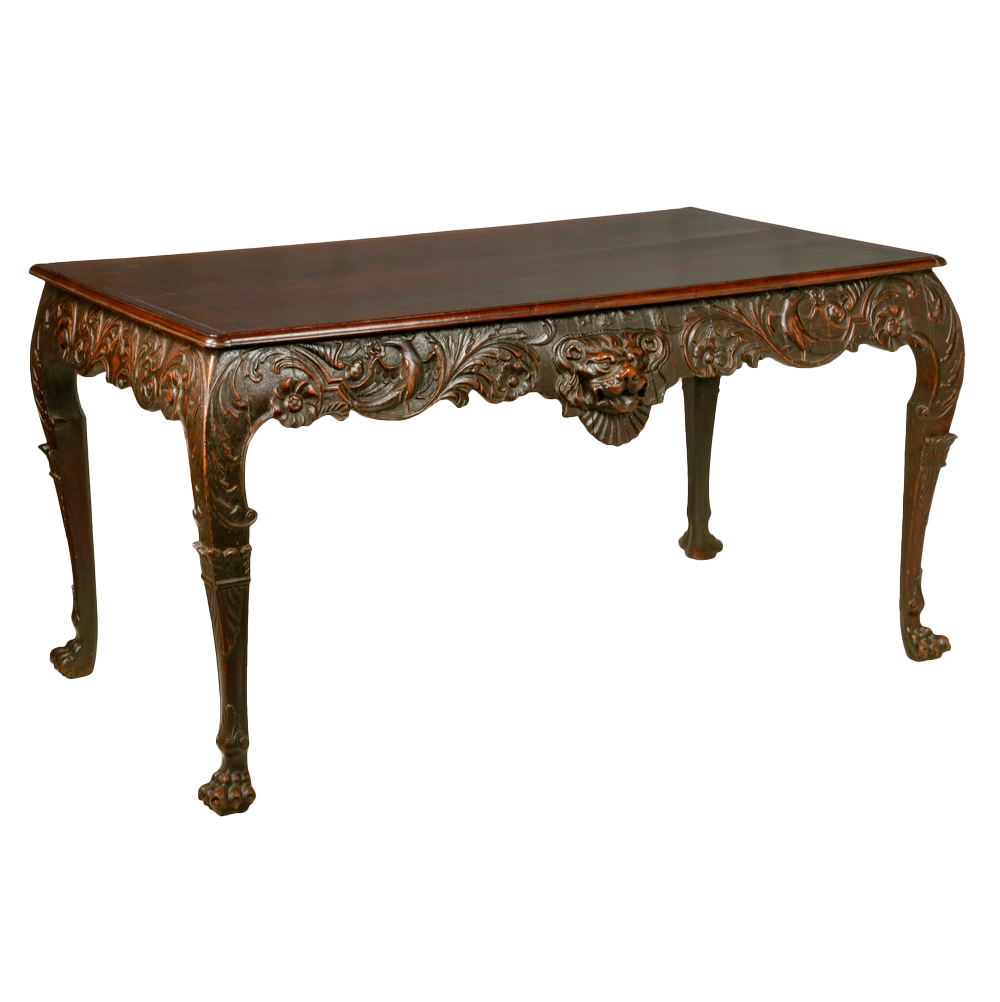 MAJESTIC GEORGIAN IRISH HALL TABLE