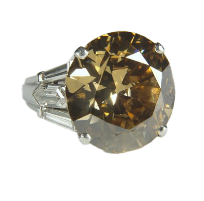 21.1 ct Natural Round Diamond Ring
