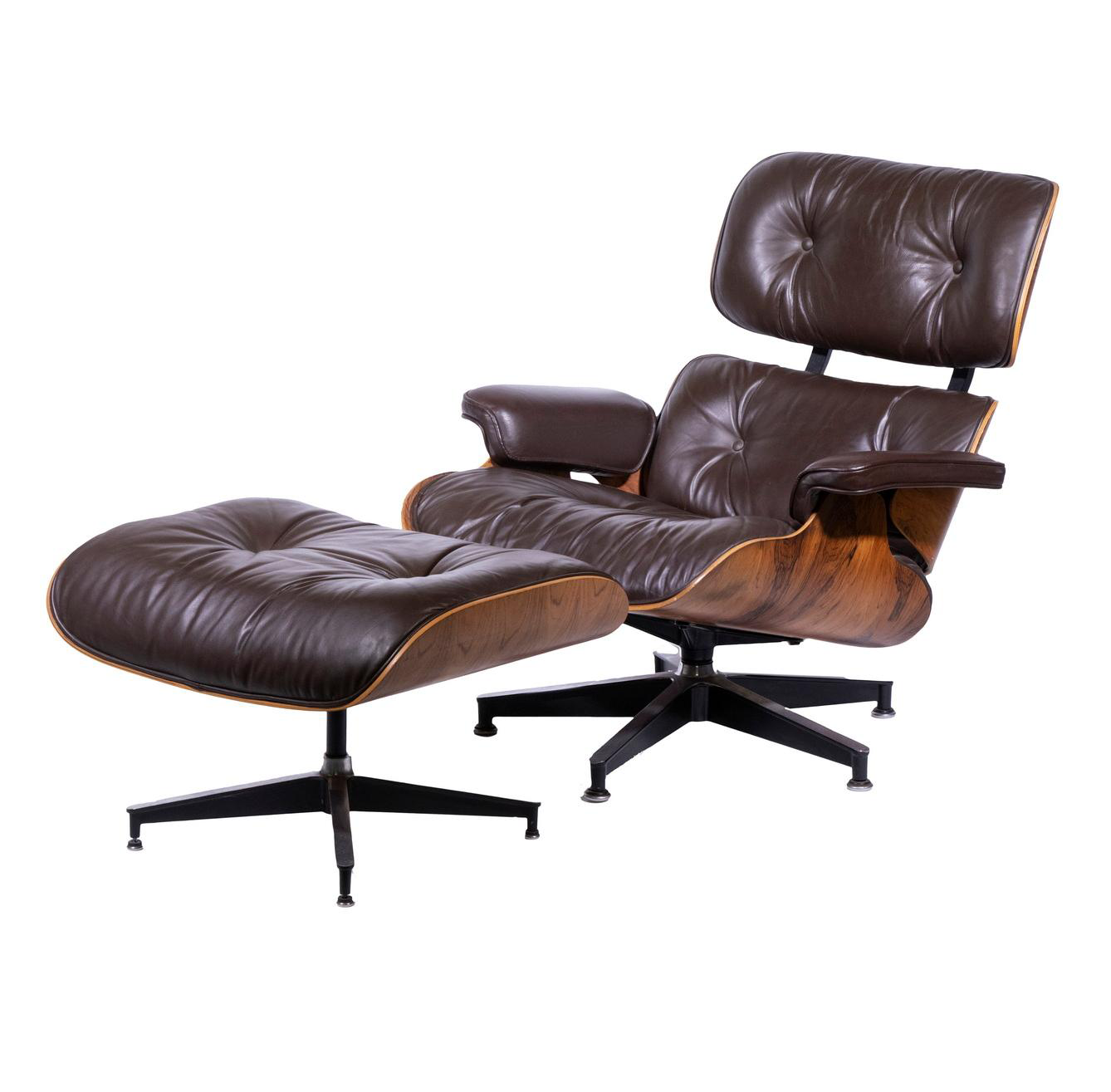 Vintage Herman Miller Eames Chair & Ottoman