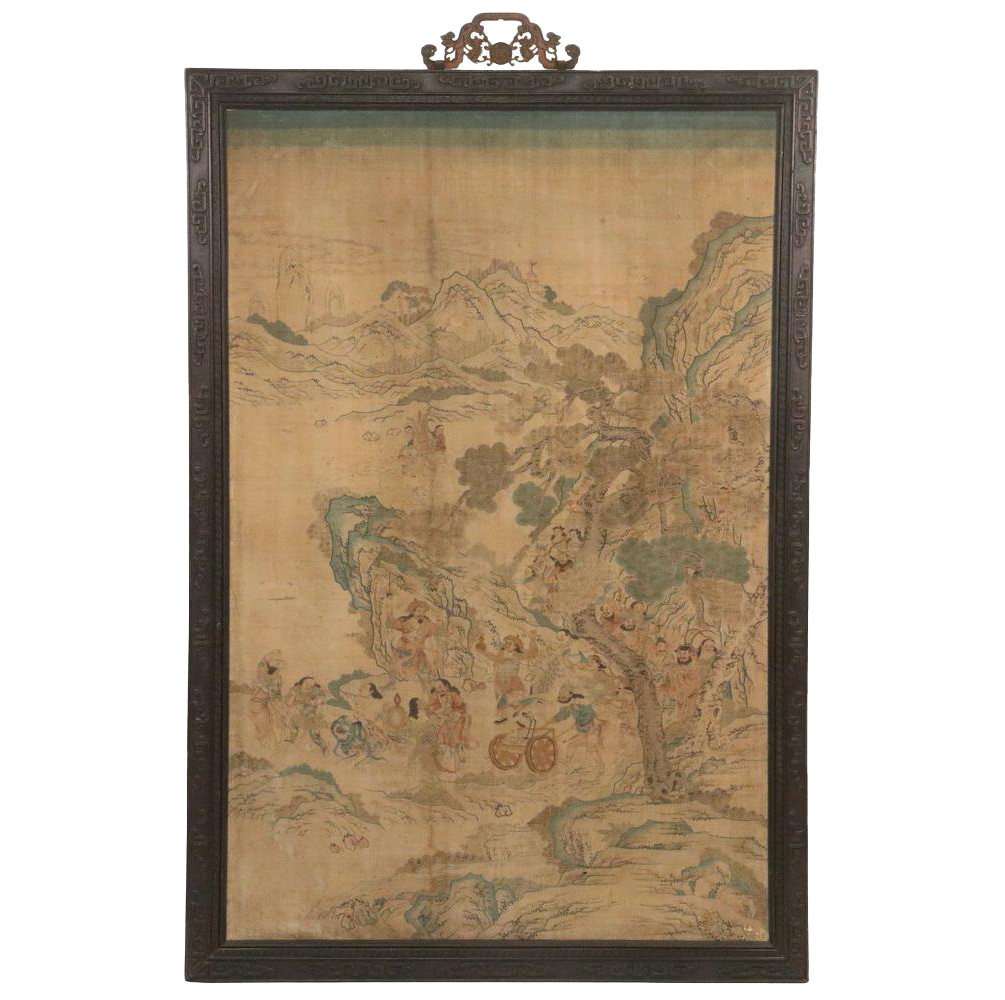 Chinese Painting on Silk