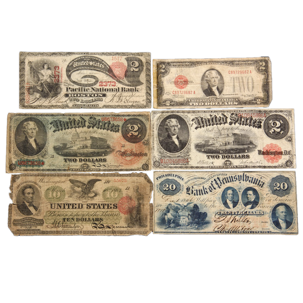 6 LARGE SIZE NOTES