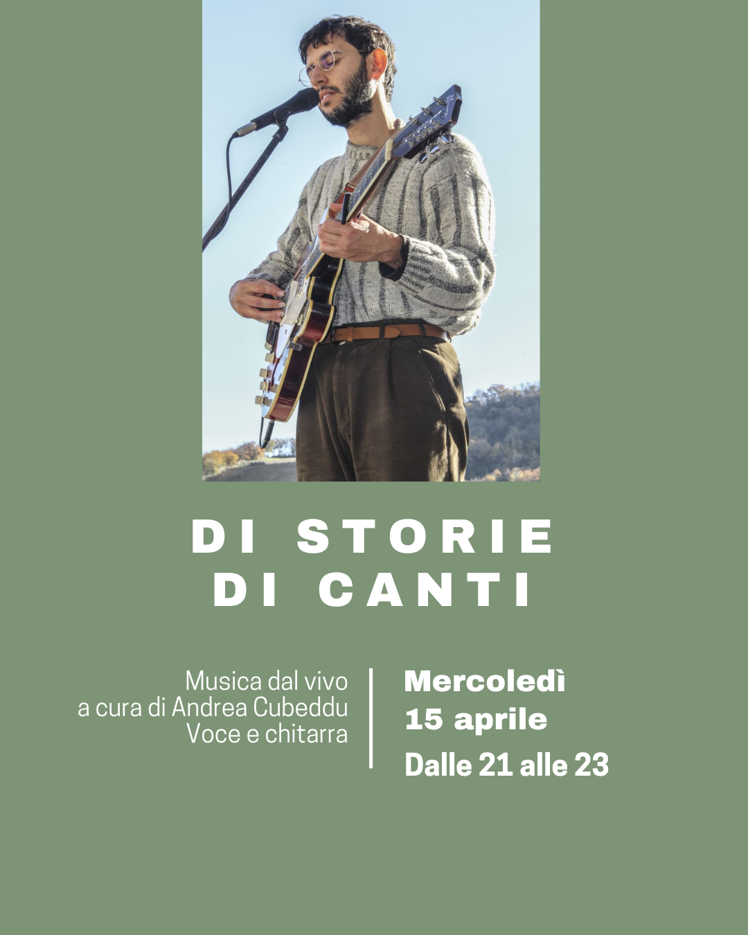 Di Storie Di Canti - Andrea Cubeddu