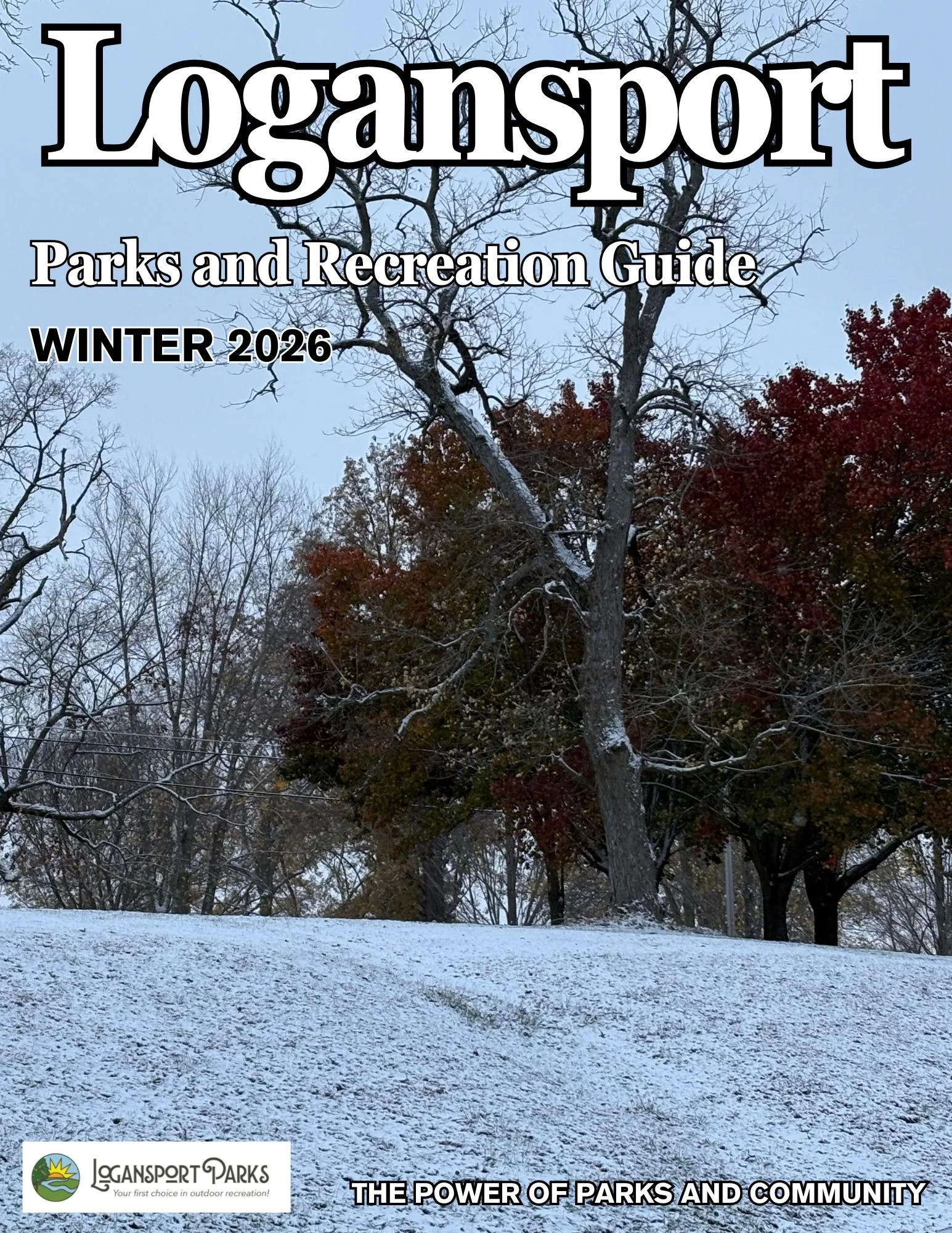 Logansport Parks unviels Winter Recreation Guide for 2026.