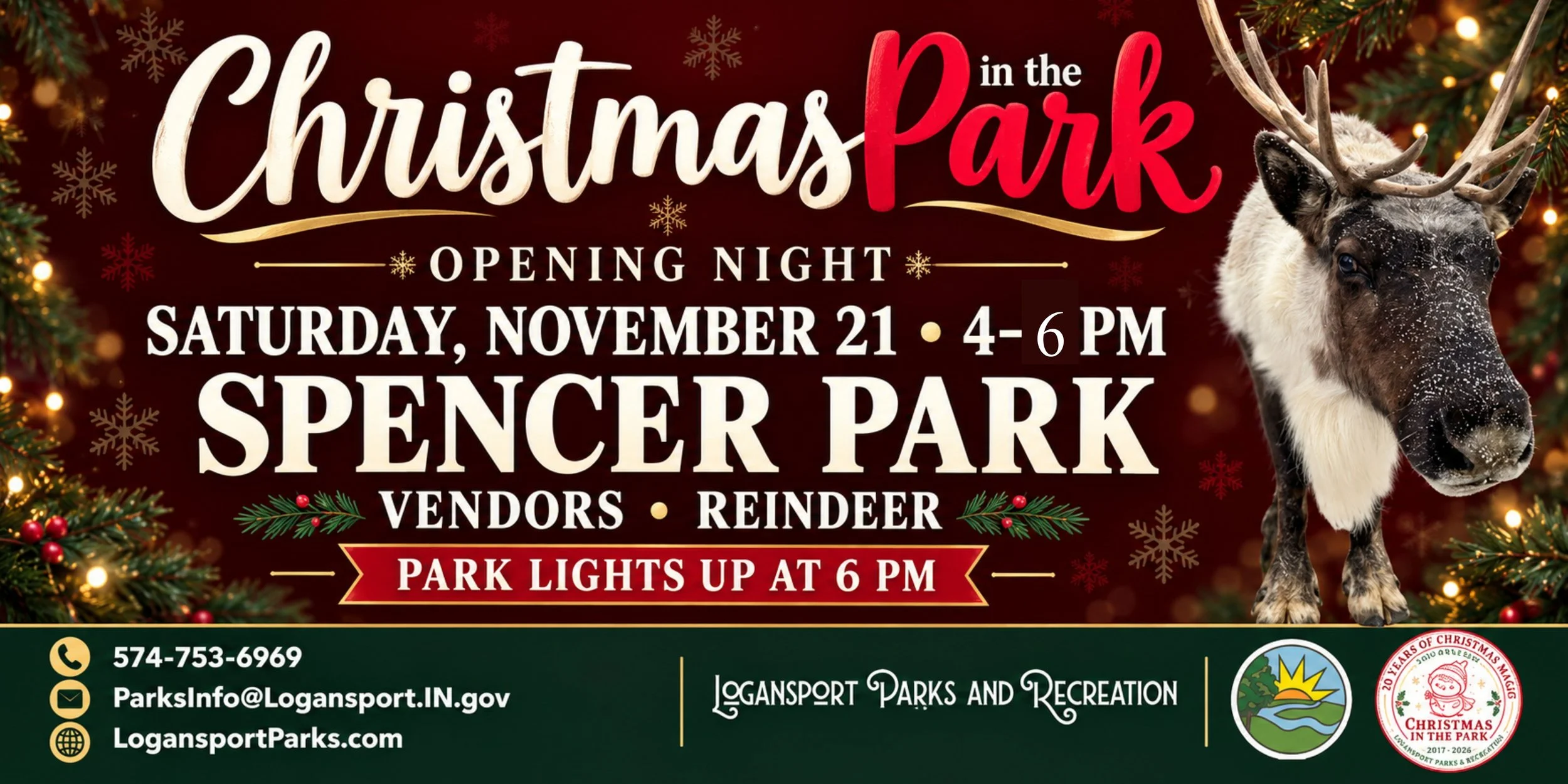 Christmas in the Park Opening Night 