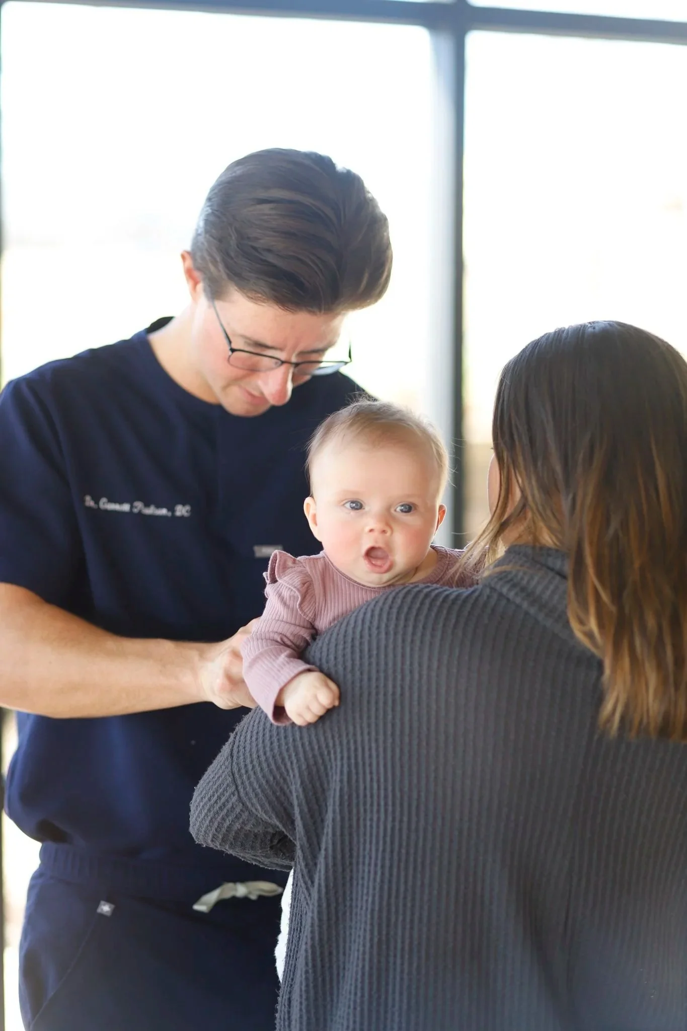What to Expect at Your Baby's First Chiropractic Visit
