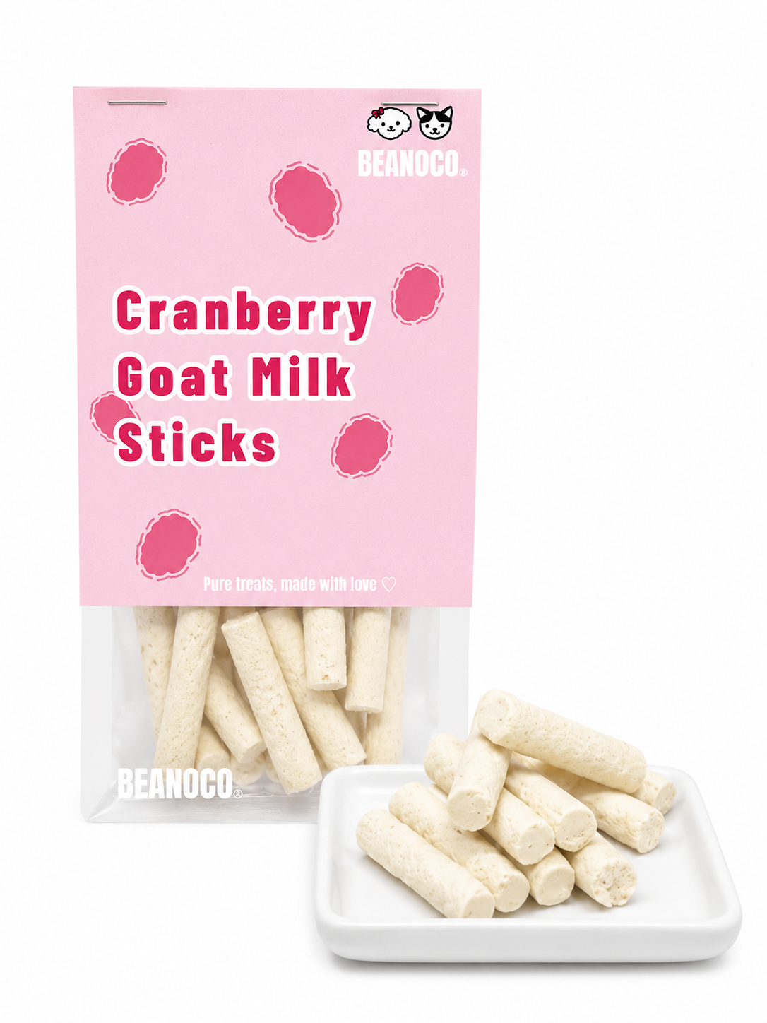 Cranberry Goat Milk Sticks