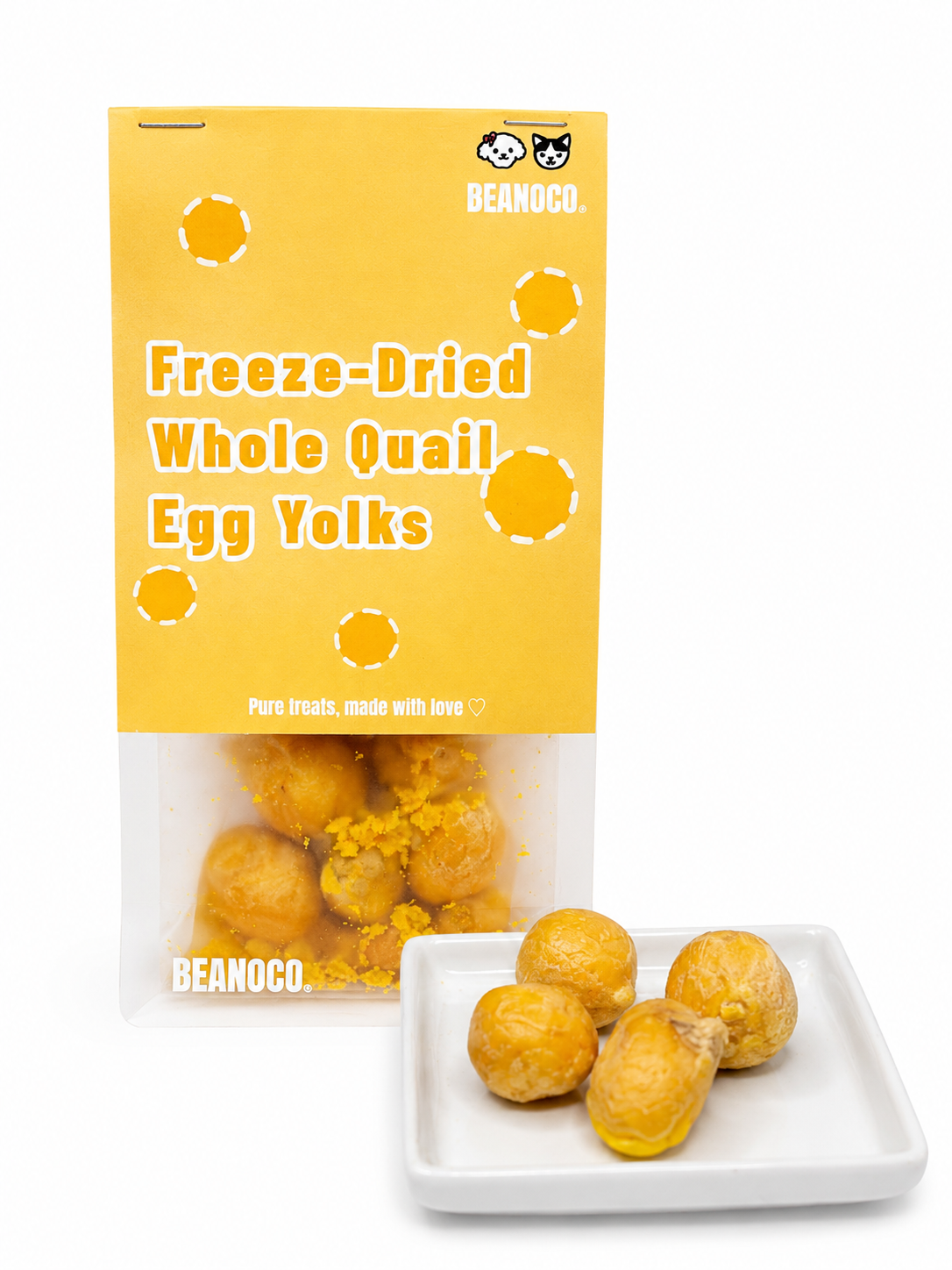Freeze-dried Whole Quail Egg Yolk
