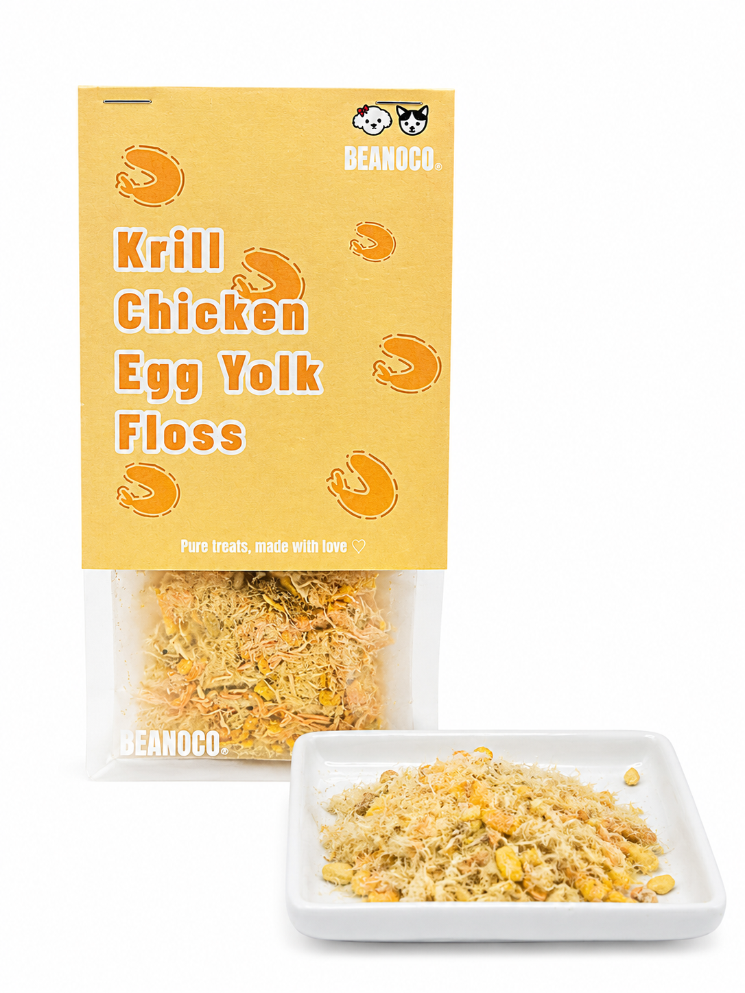 Krill Chicken Egg Yolk Floss