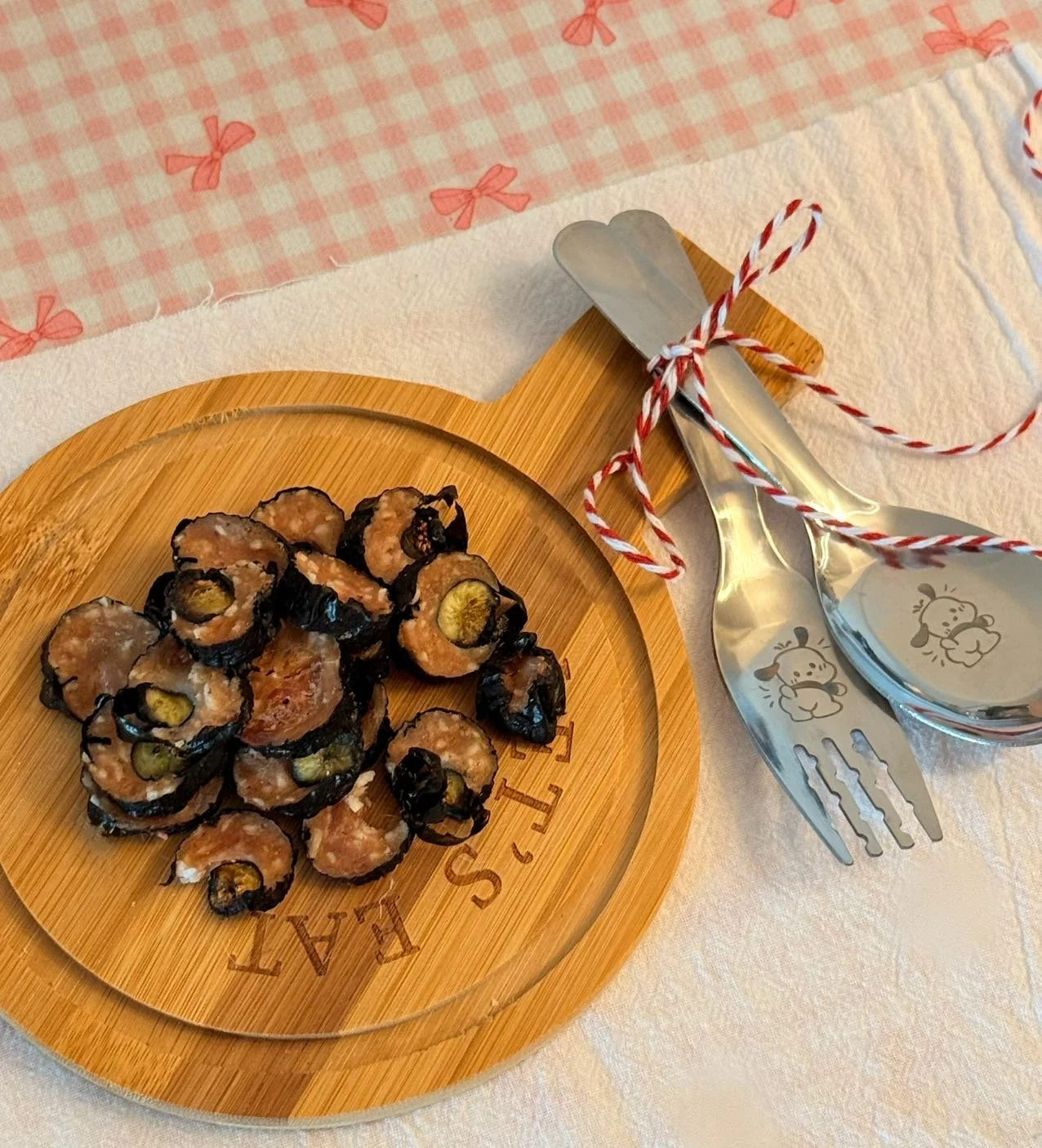 Blueberry Coconut Seaweed Duck Sushi roll