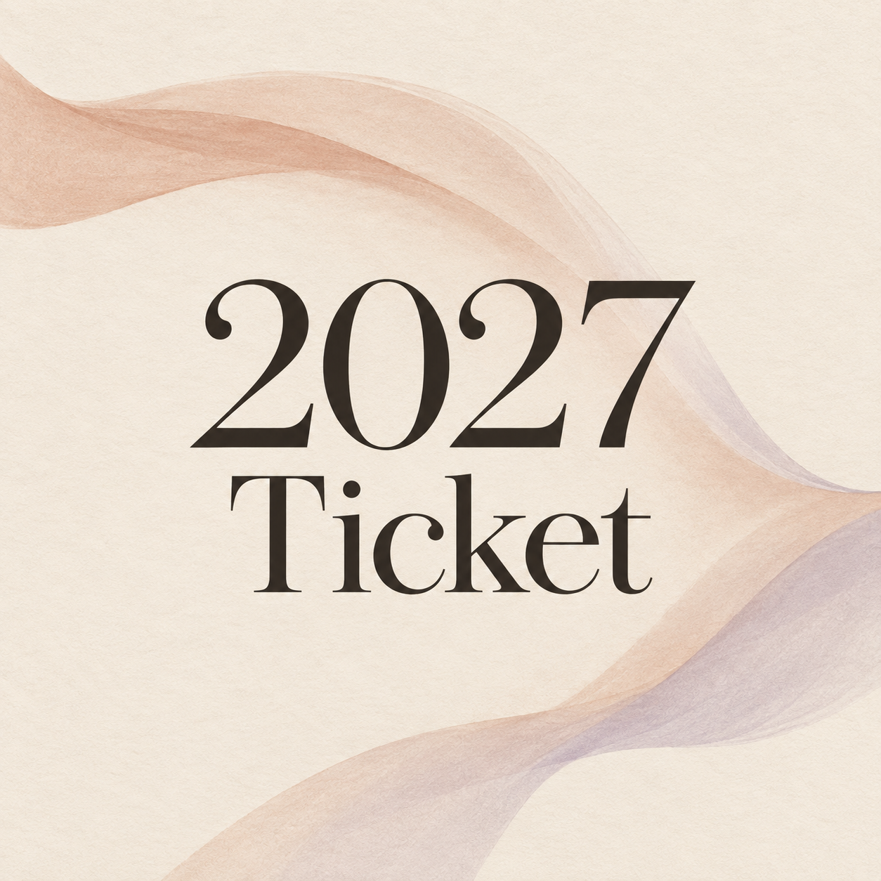 Collective Vow 2027 Ticket