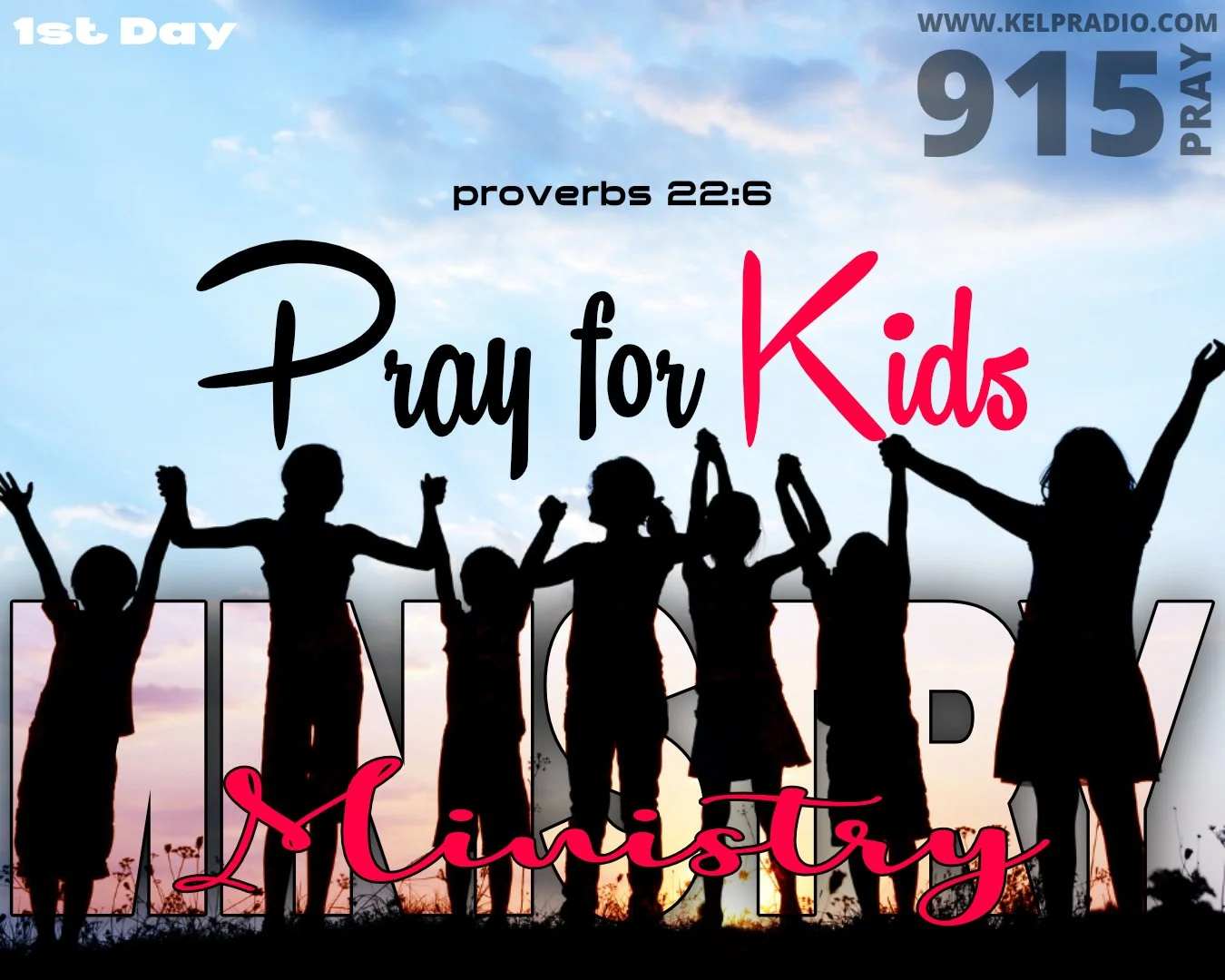 PRAY FOR KIDS MINISTRY (Day 1)