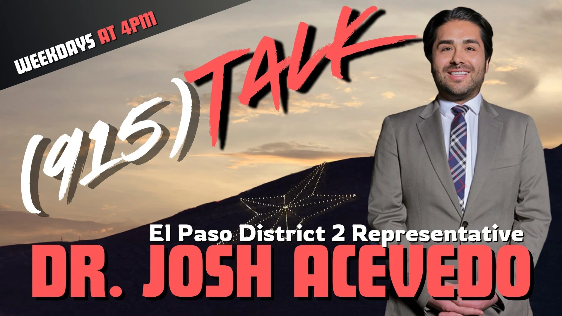 El Paso District 2 Representative Dr. Josh Acevedo