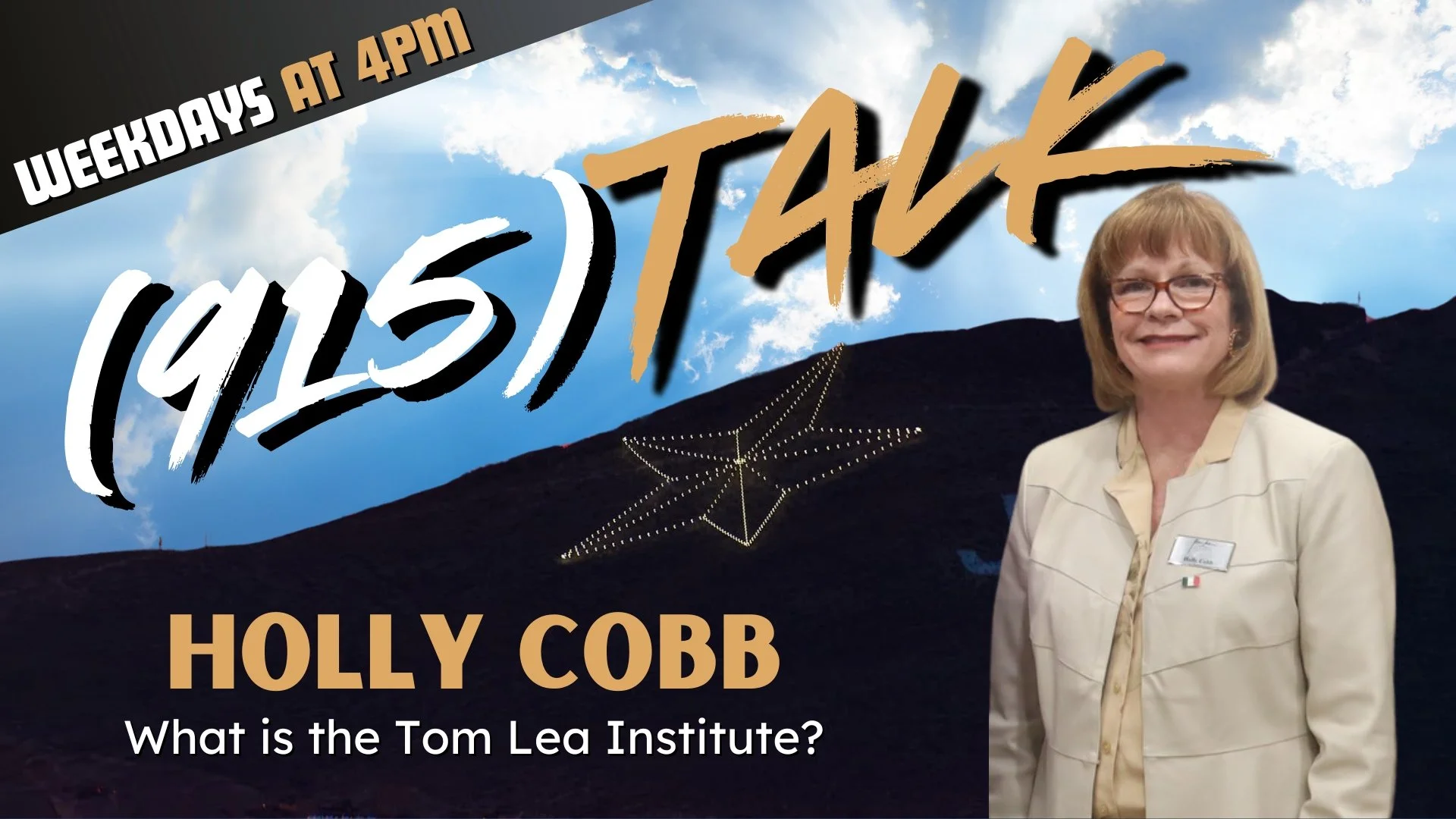 What is the Tom Lea Institute? Holly Cobb
