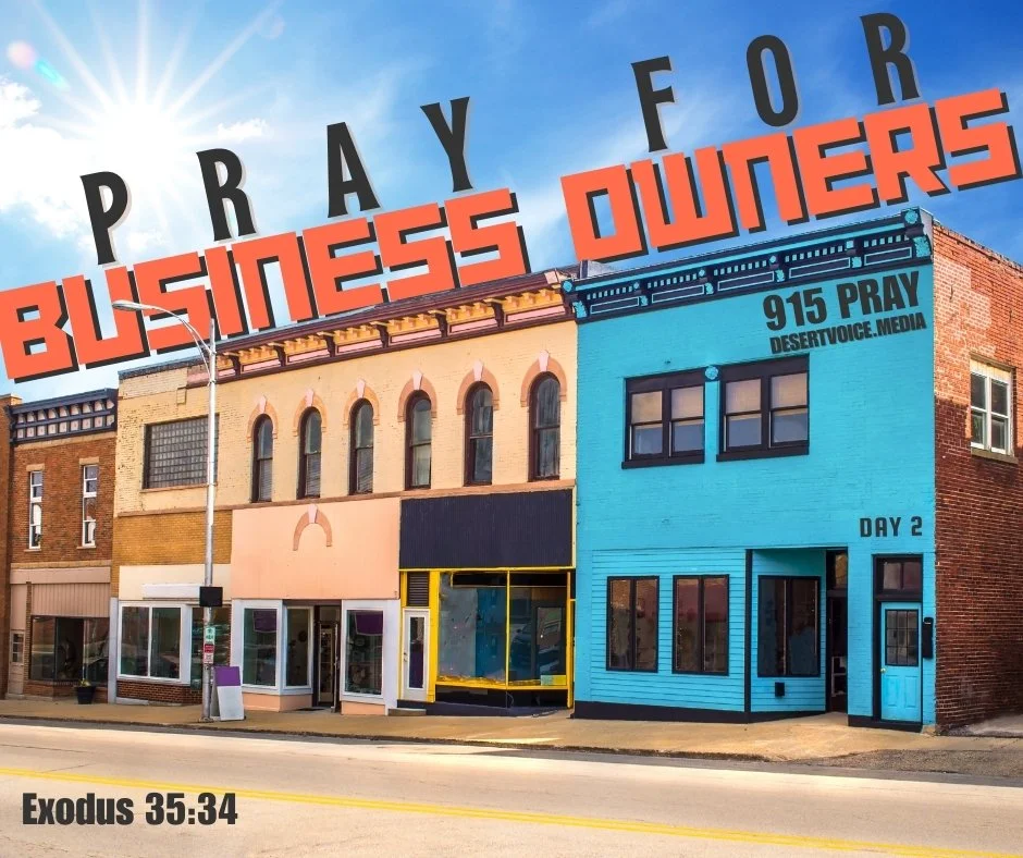 PRAY FOR BUSINESS OWNERS (DAY2)