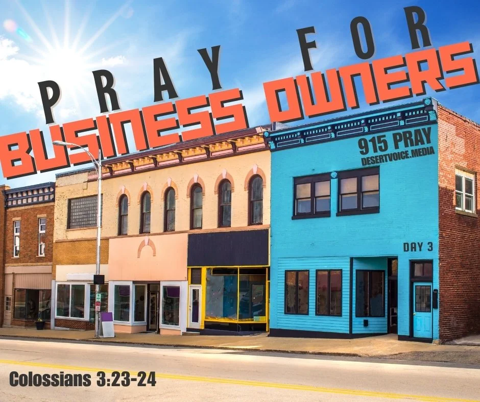 PRAY FOR BUSINESS OWNERS (DAY3)